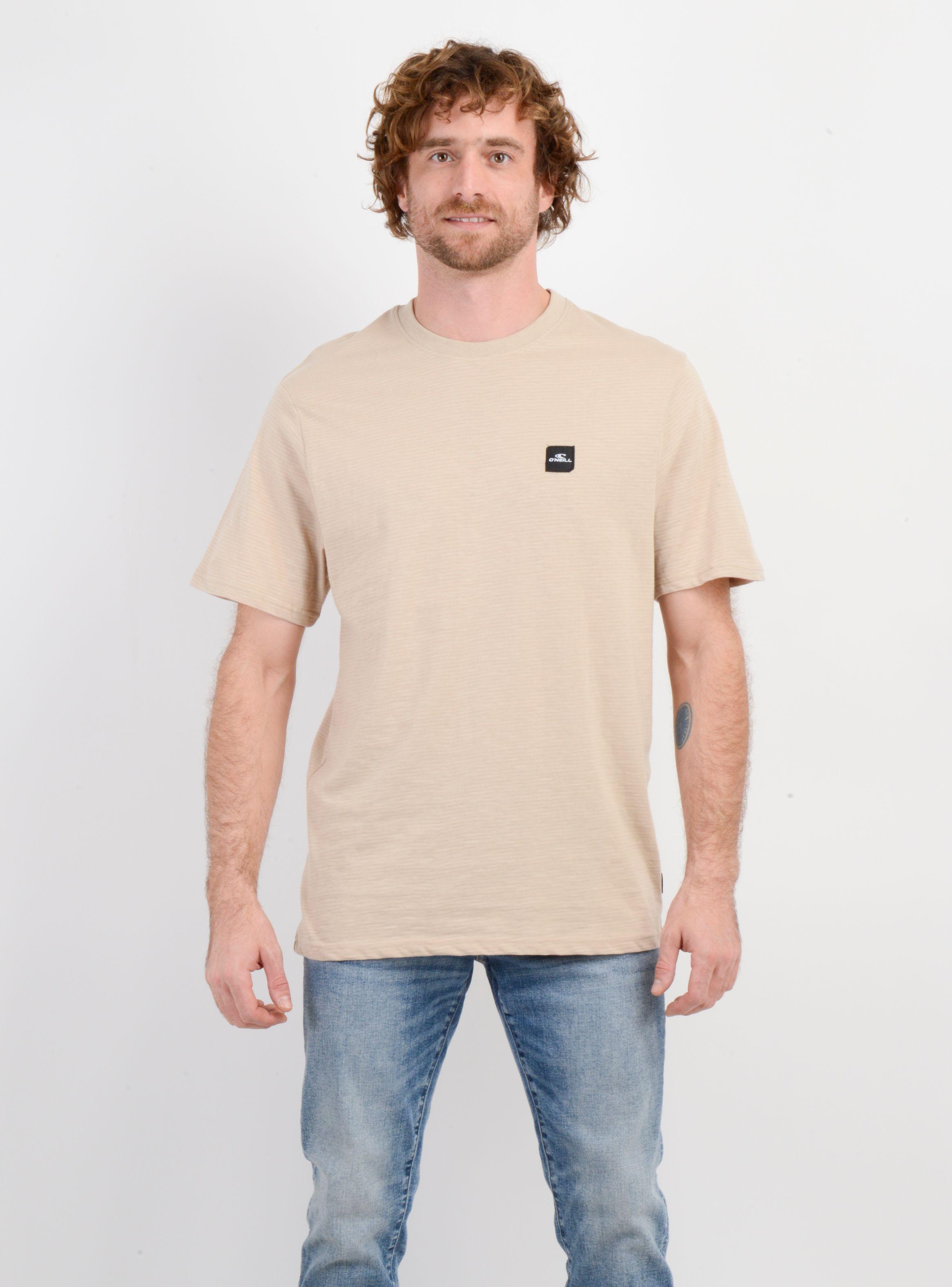 POLERA MANGA CORTA PINNACLE BEIGE CLARO-0