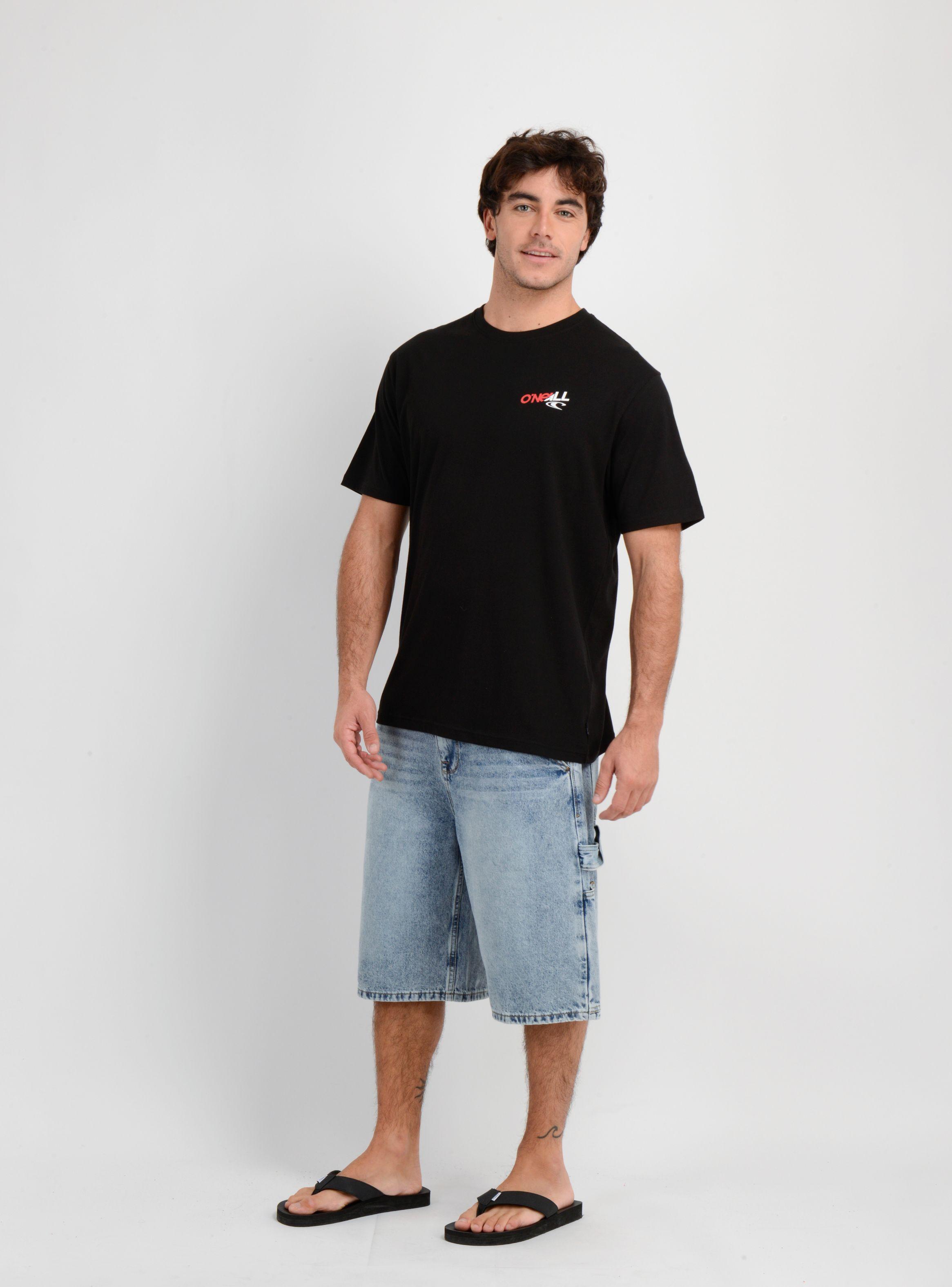 POLERA MANGA CORTA ART 90'S NEGRO-2