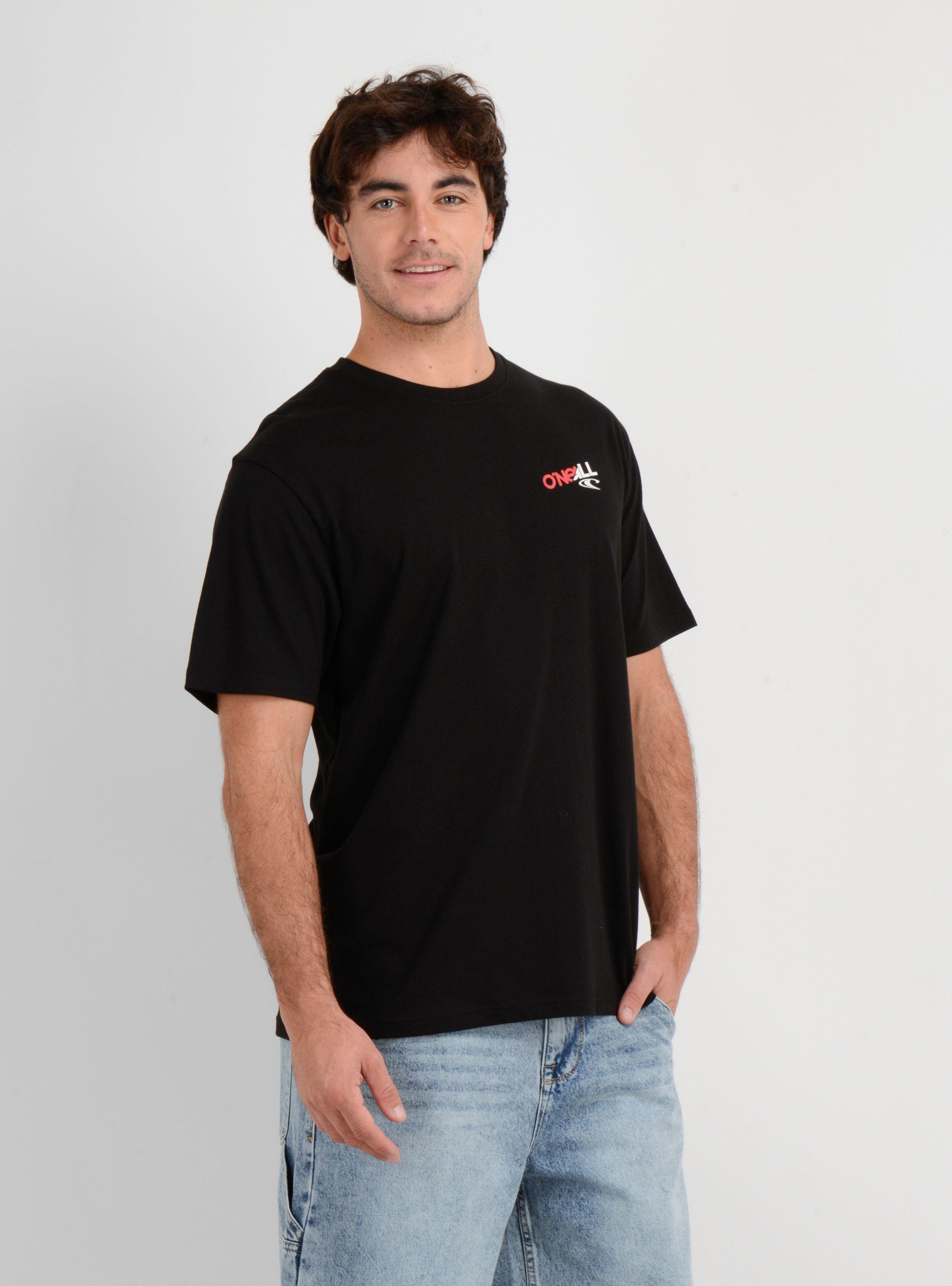 POLERA MANGA CORTA ART 90'S NEGRO-3