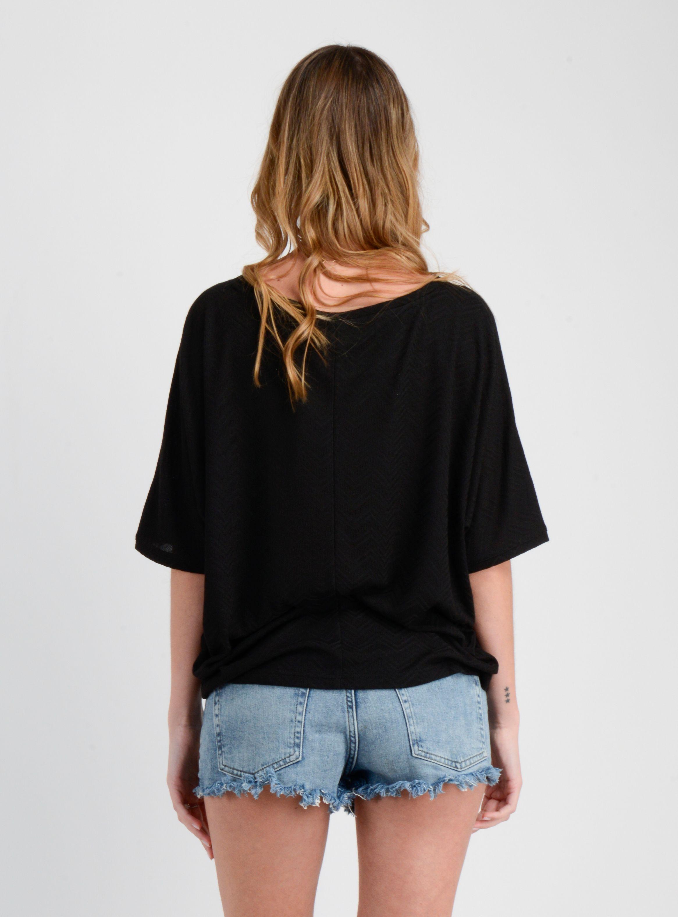 POLERA MANGA CORTA LINDY II NEGRO-1