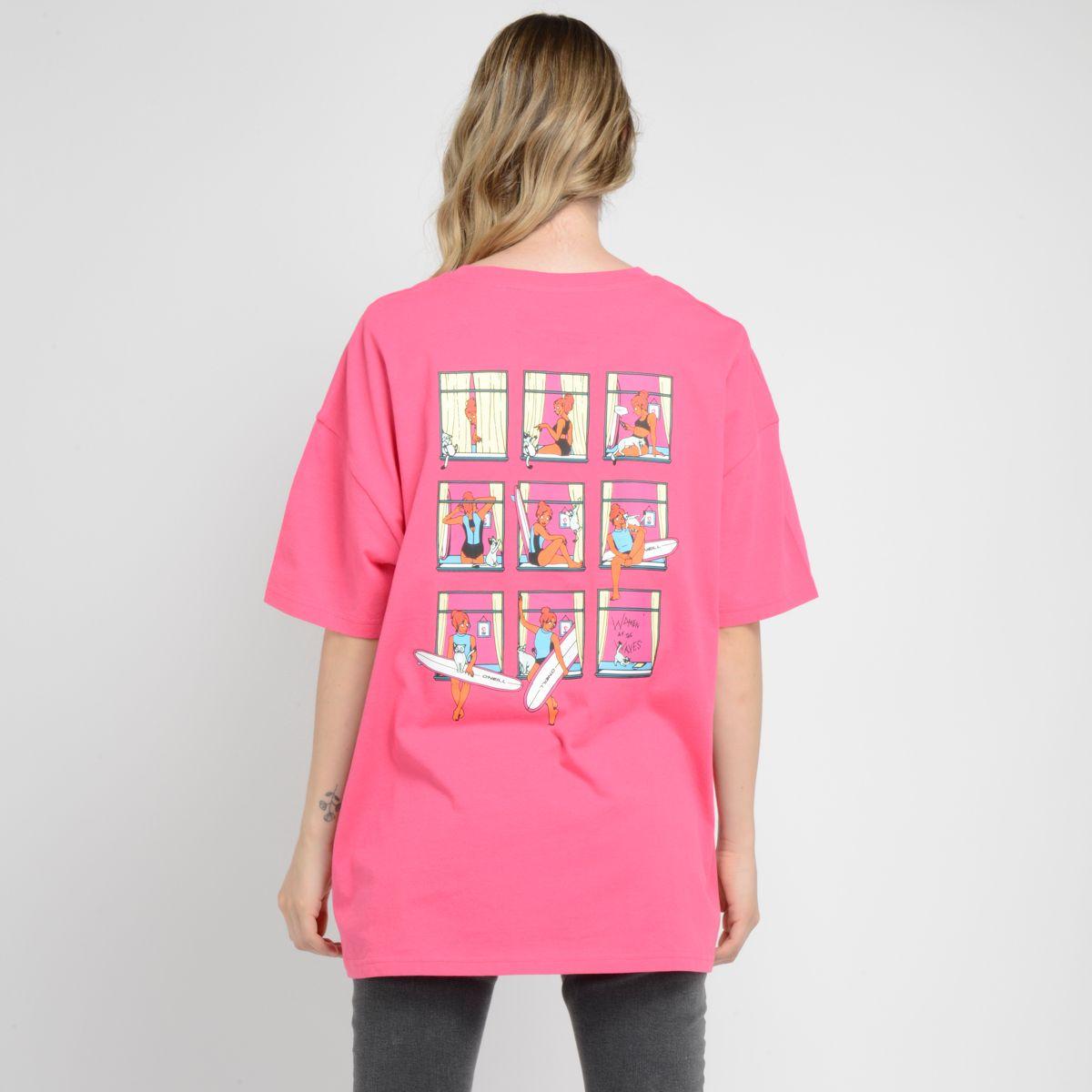 POLERA MANGA CORTA DRYER ROSADO OSCURO-2