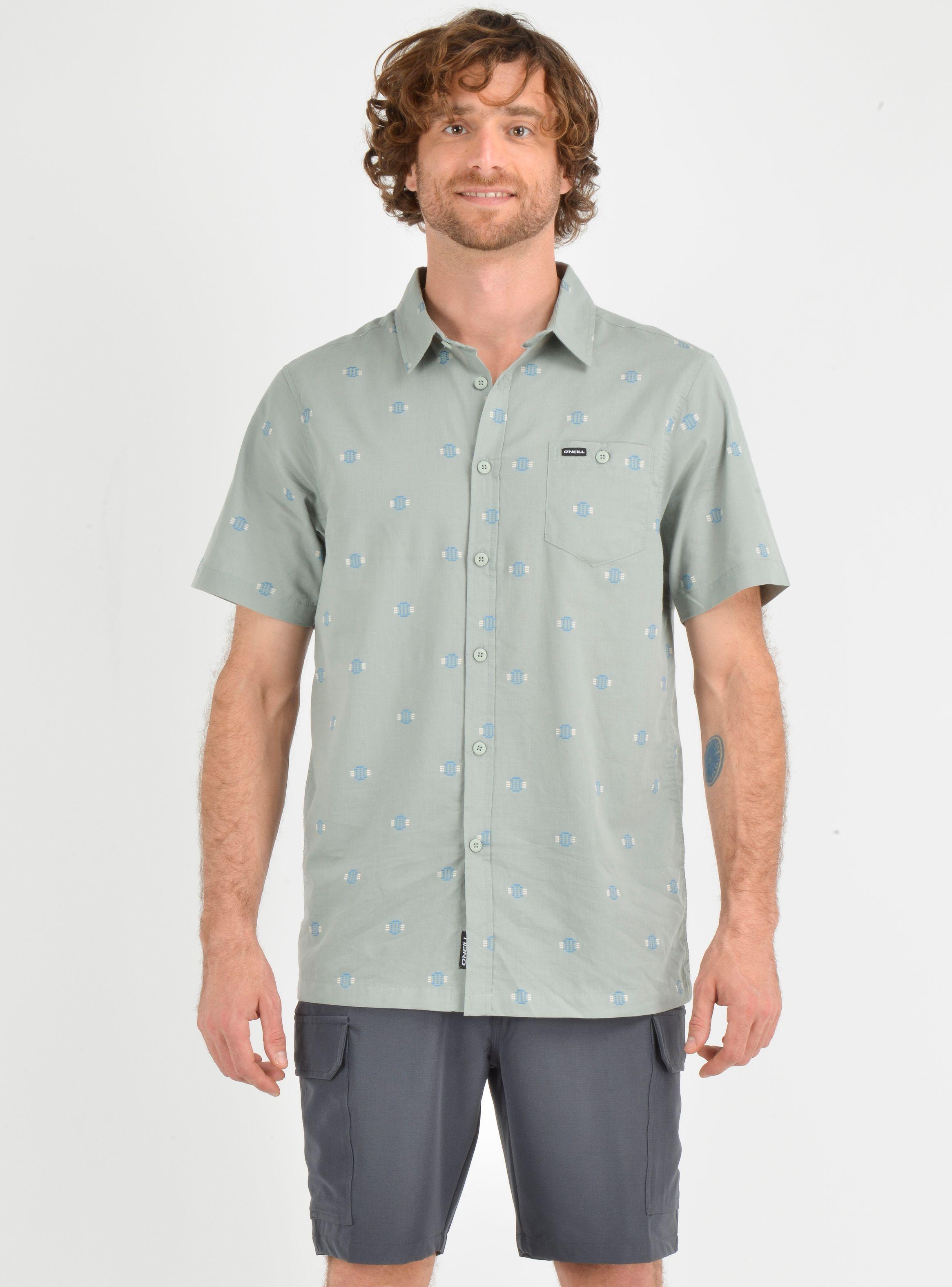 CAMISA MANGA CORTA HORIZON  VERDE-0