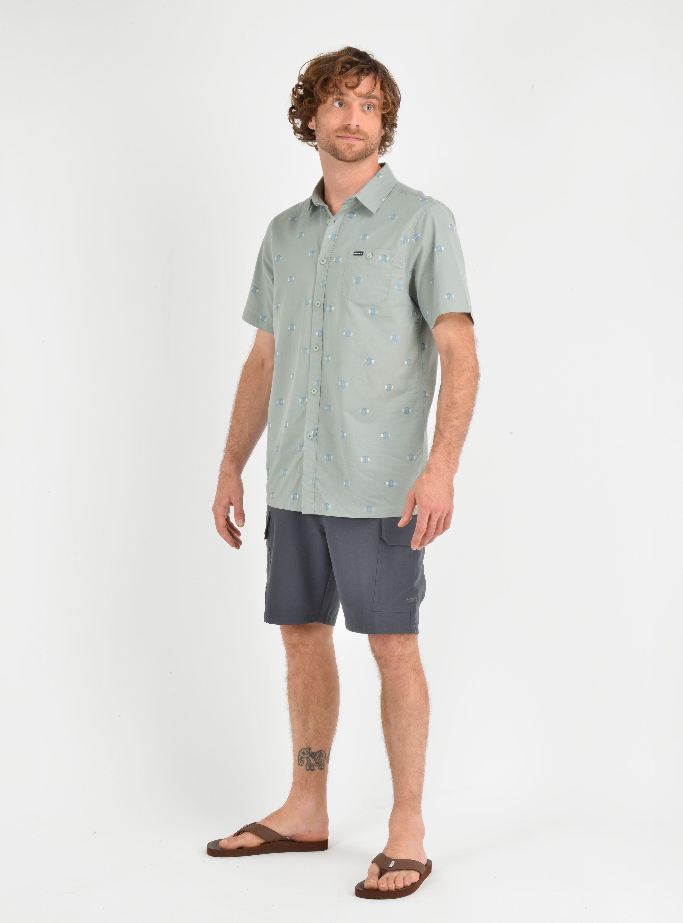 CAMISA MANGA CORTA HORIZON  VERDE-2