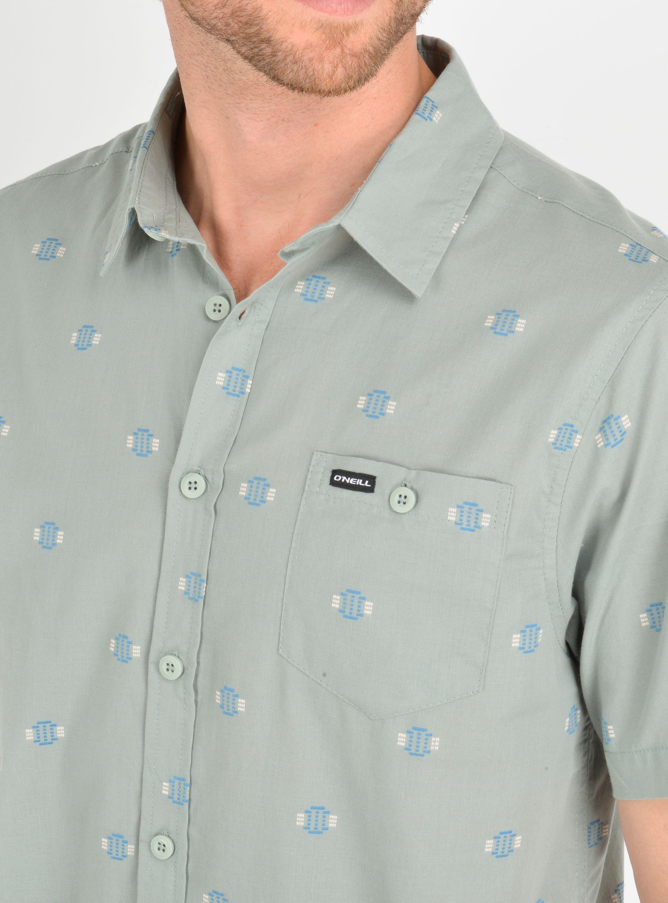 CAMISA MANGA CORTA HORIZON  VERDE-4