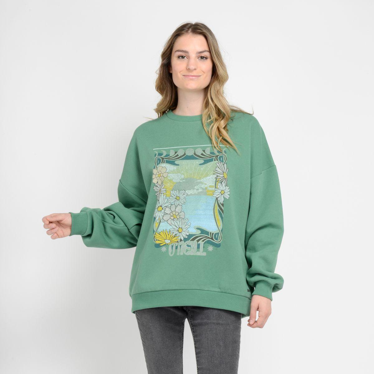 POLERON CUELLO REDONDO GRASS VERDE OSCURO-0