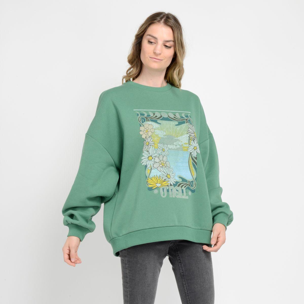 POLERON CUELLO REDONDO GRASS VERDE OSCURO-1