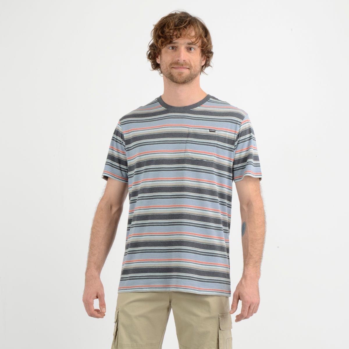 POLERA MANGA CORTA BROCKTON  GRIS-0