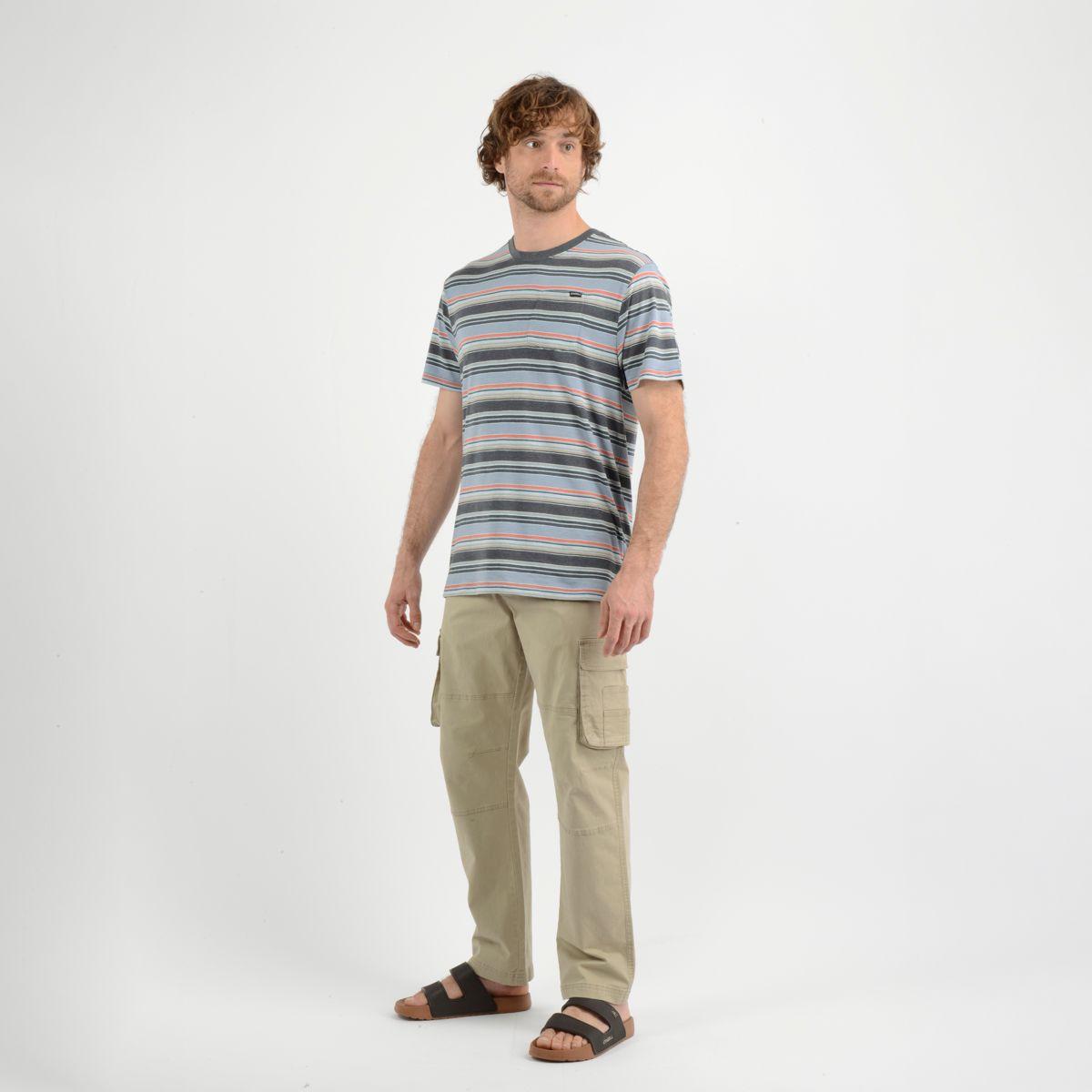 POLERA MANGA CORTA BROCKTON  GRIS-1