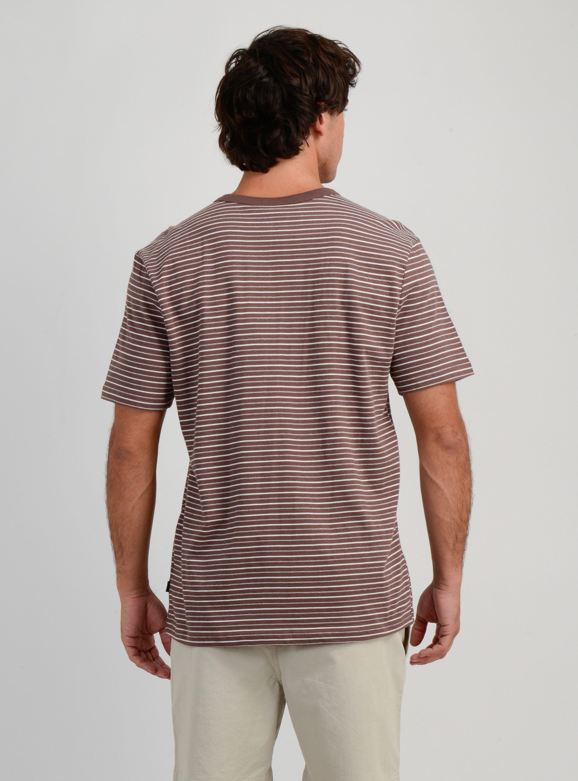 POLERA MANGA CORTA BROCKTON II CAFÉ OSCURO-1