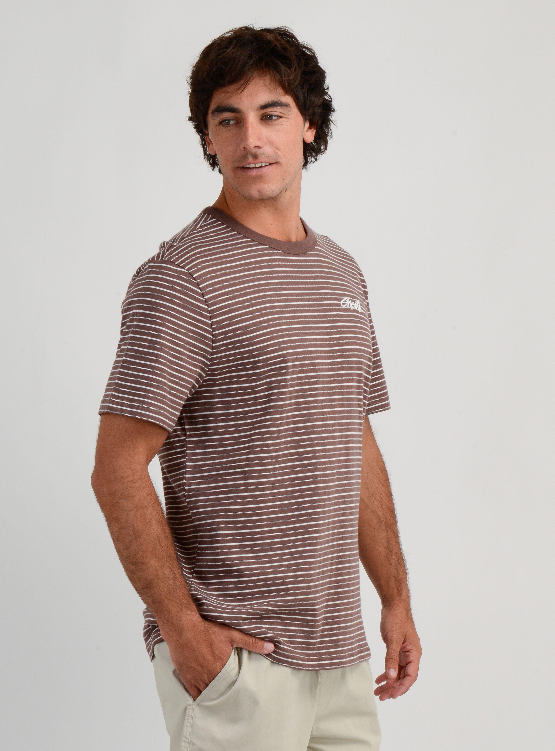 POLERA MANGA CORTA BROCKTON II CAFÉ OSCURO-3