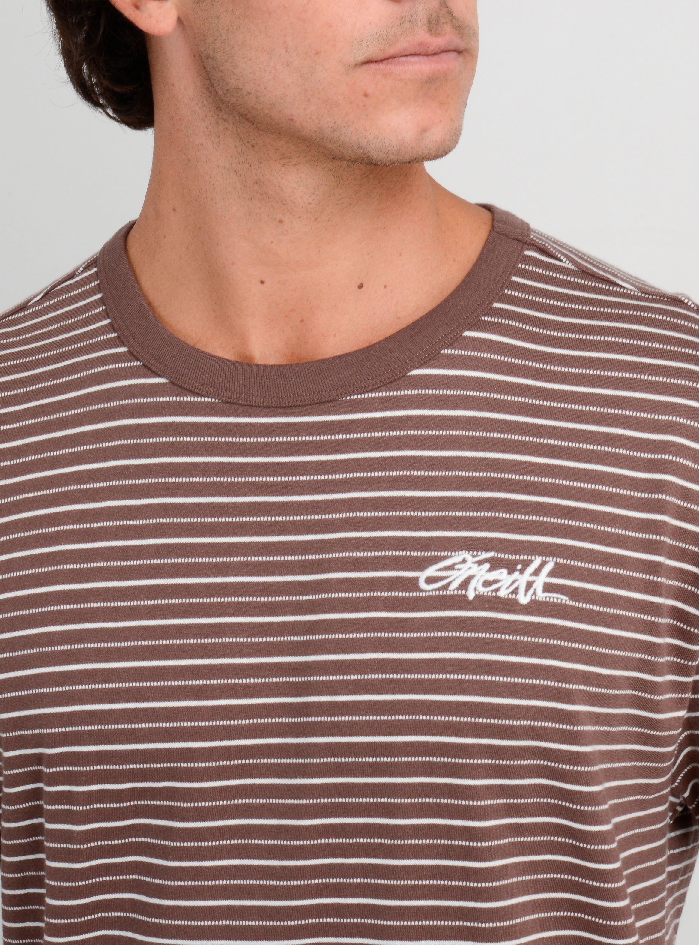 POLERA MANGA CORTA BROCKTON II CAFÉ OSCURO-4