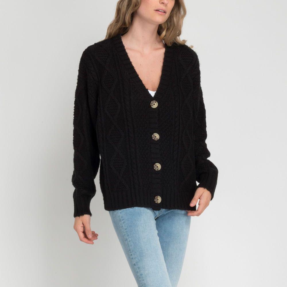 SWEATER I22MU149001 NEGRO-1