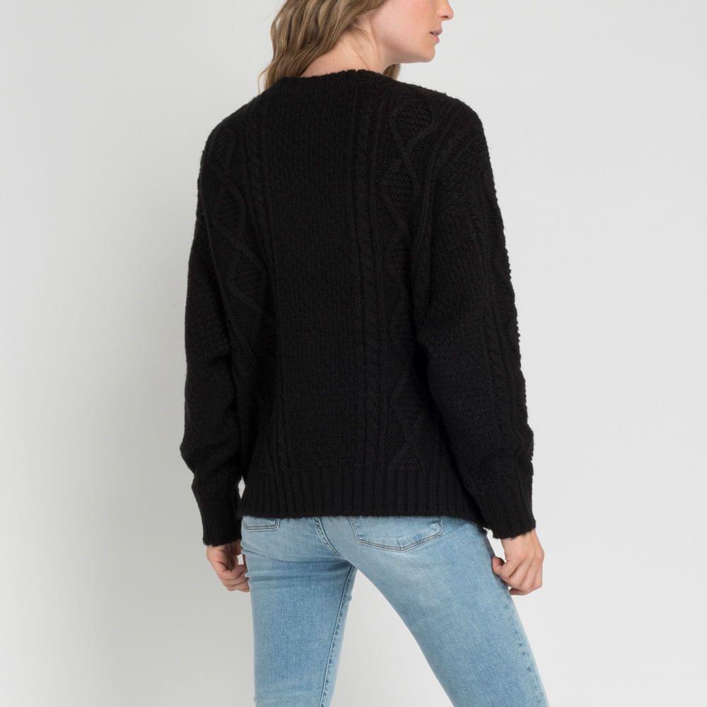 SWEATER I22MU149001 NEGRO-2