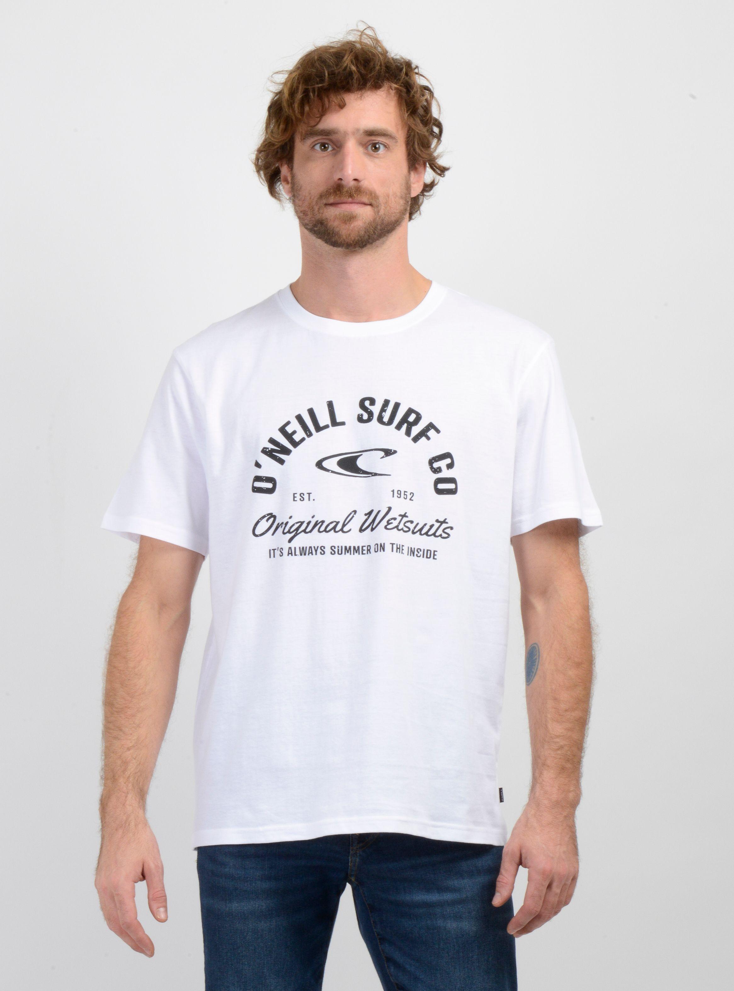 POLERA MANGA CORTA SURF CO BLANCO-0
