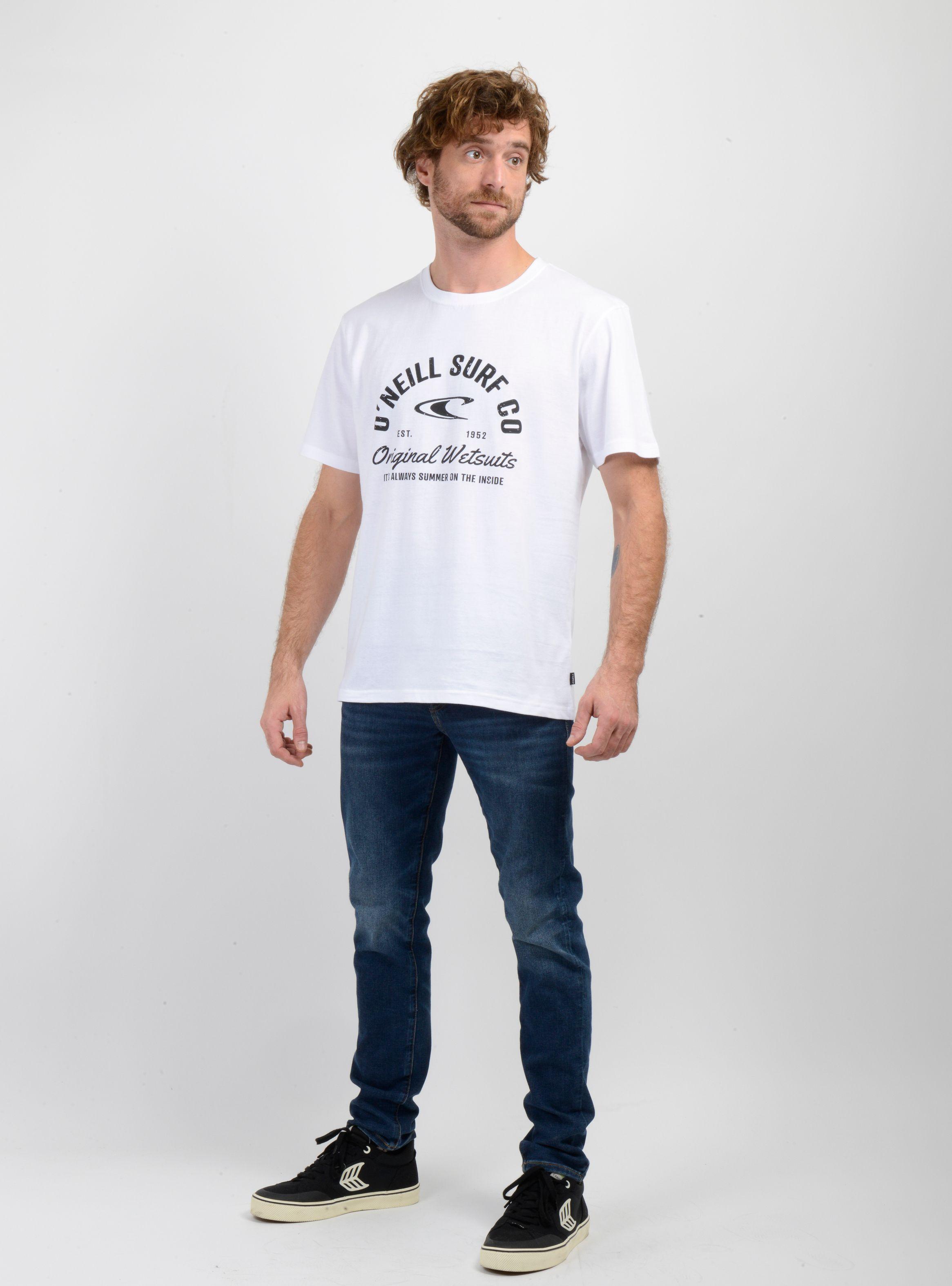 POLERA MANGA CORTA SURF CO BLANCO-2