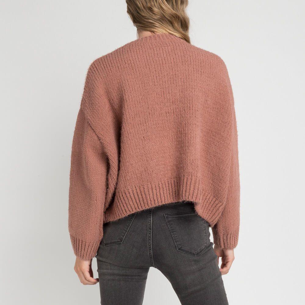 SWEATER I22MU146001 CAFÉ COBRE-1