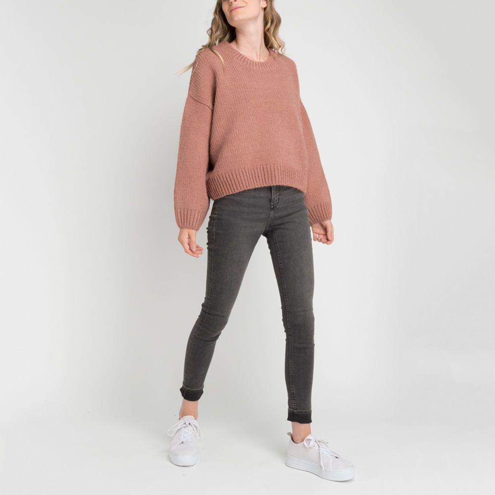 SWEATER I22MU146001 CAFÉ COBRE-3