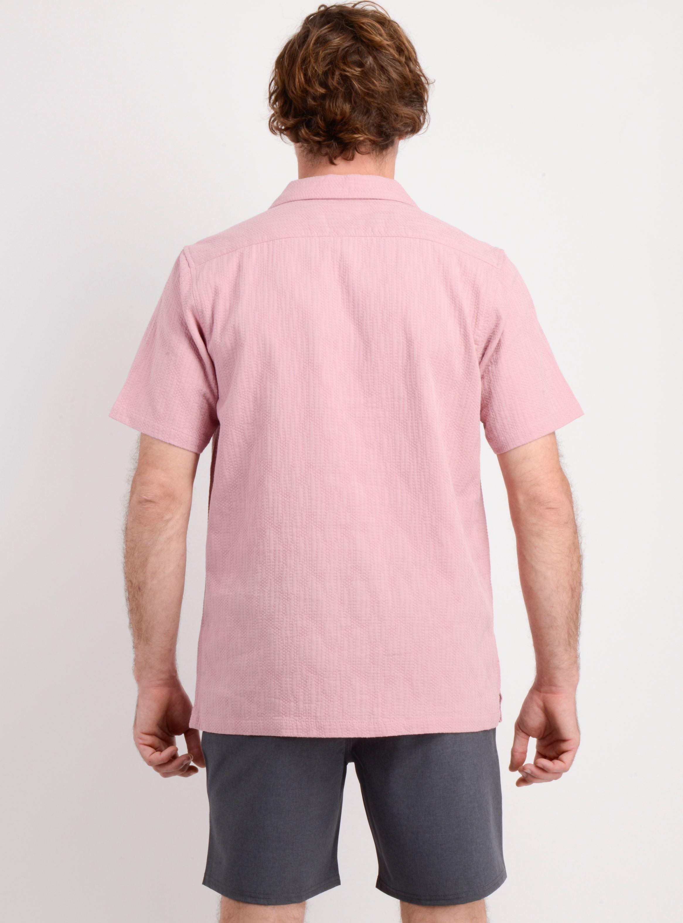 CAMISA MANGA CORTA POLLY ROSADO-1