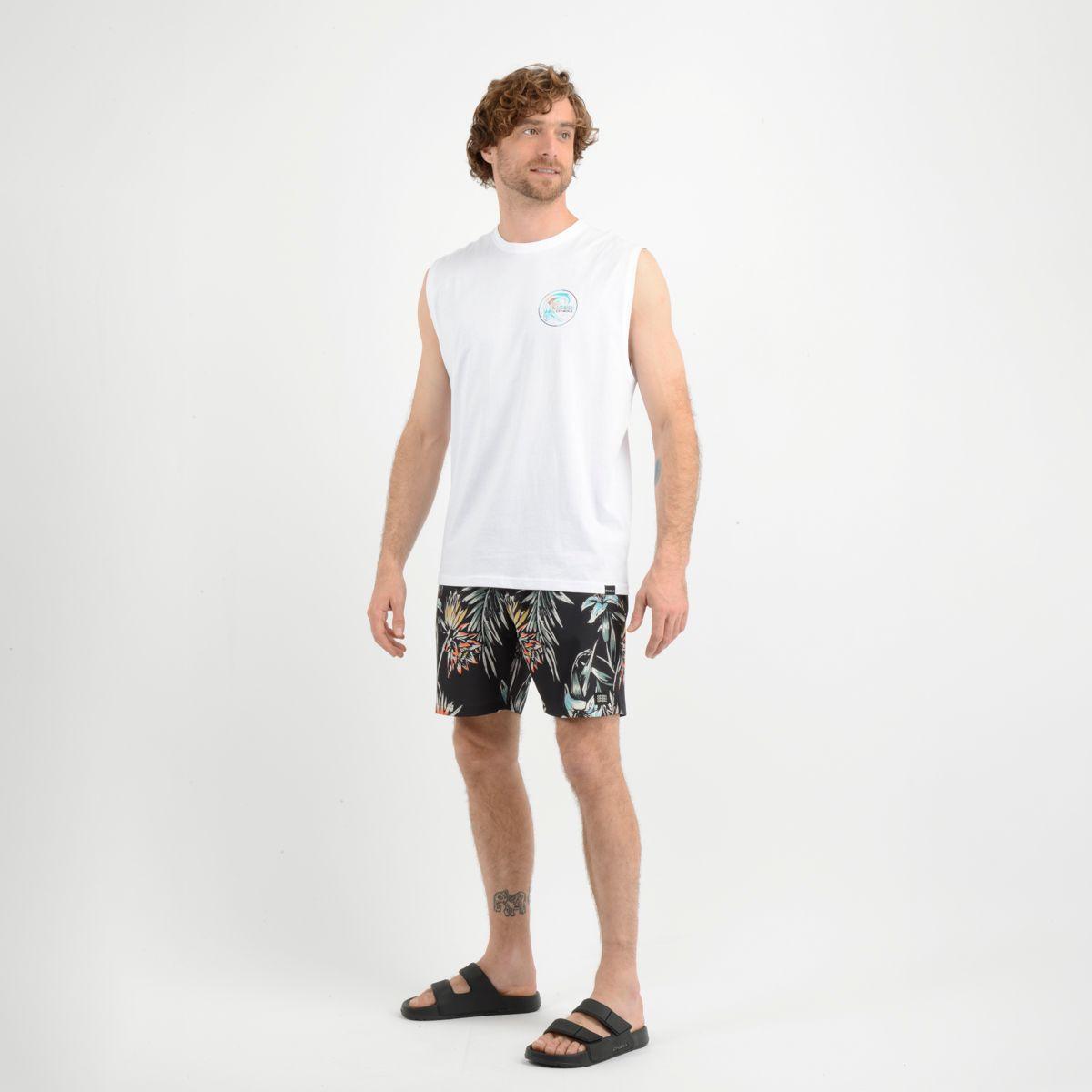 POLERA SIN MANGAS CORE TANK  BLANCO-1