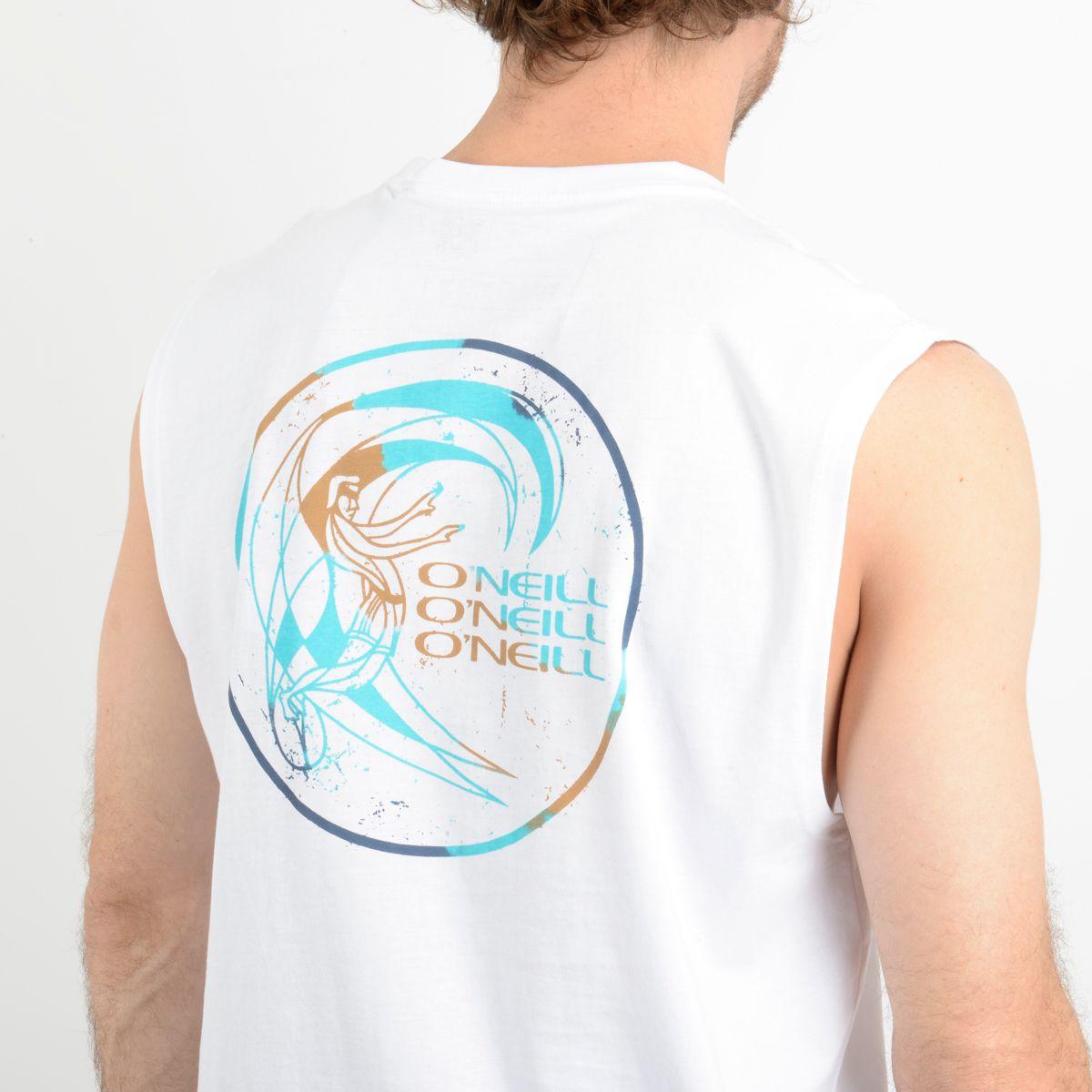 POLERA SIN MANGAS CORE TANK  BLANCO-5