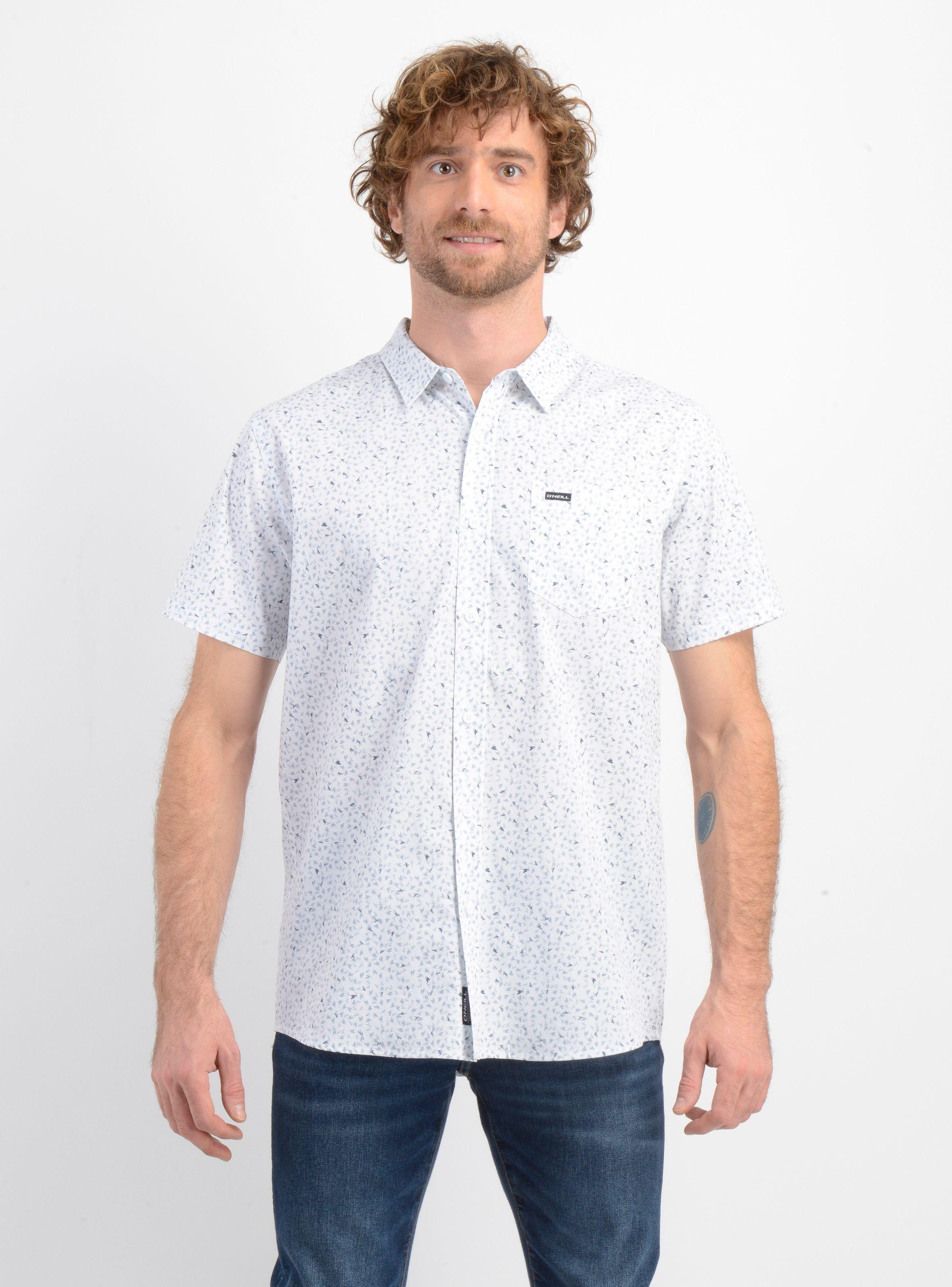 CAMISA MANGA CORTA QUIVER BLANCO-0