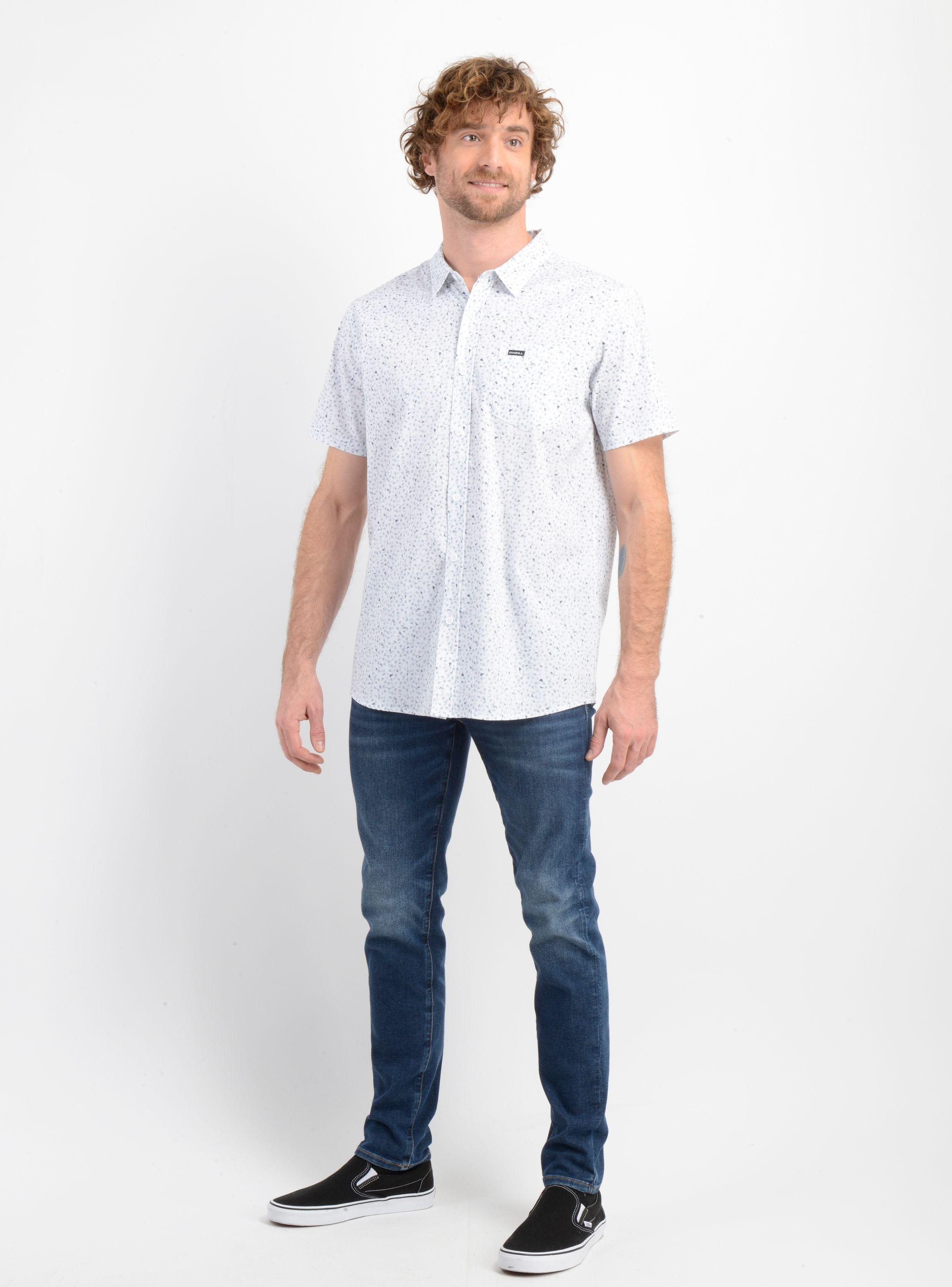 CAMISA MANGA CORTA QUIVER BLANCO-2