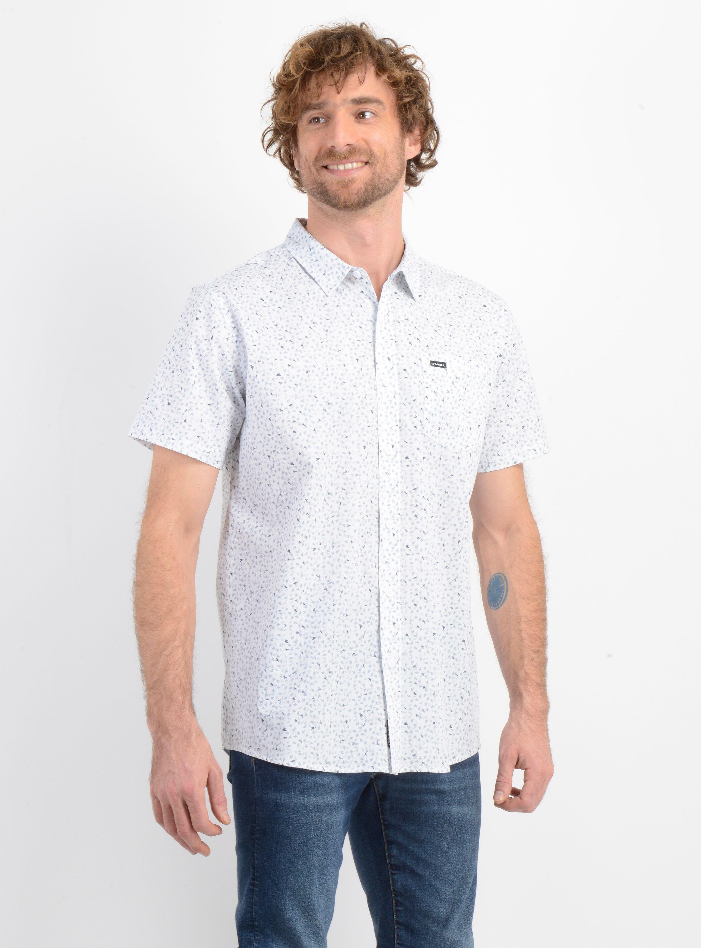CAMISA MANGA CORTA QUIVER BLANCO-3