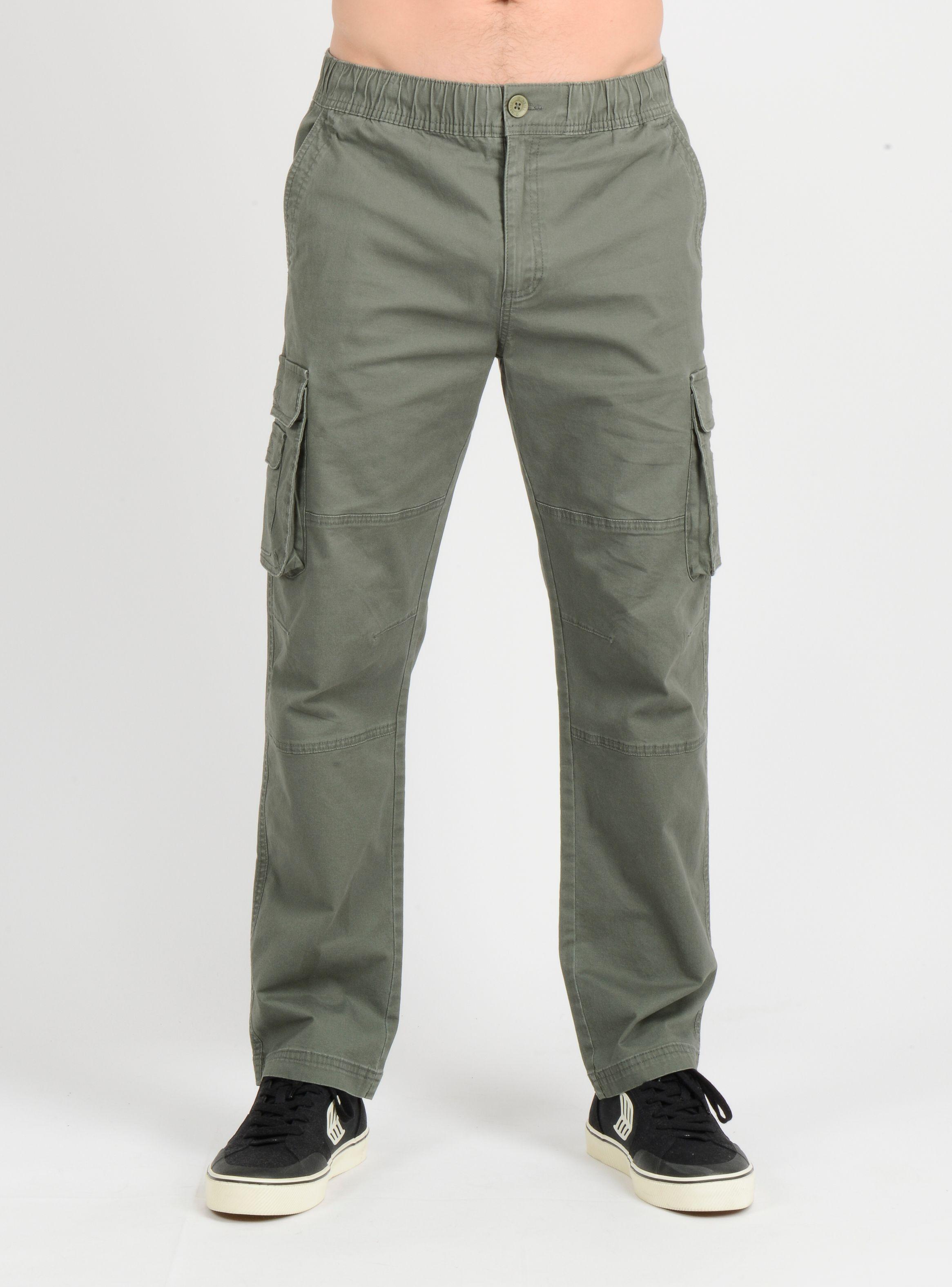 PANTALON CARGO BREXTON   VERDE-0