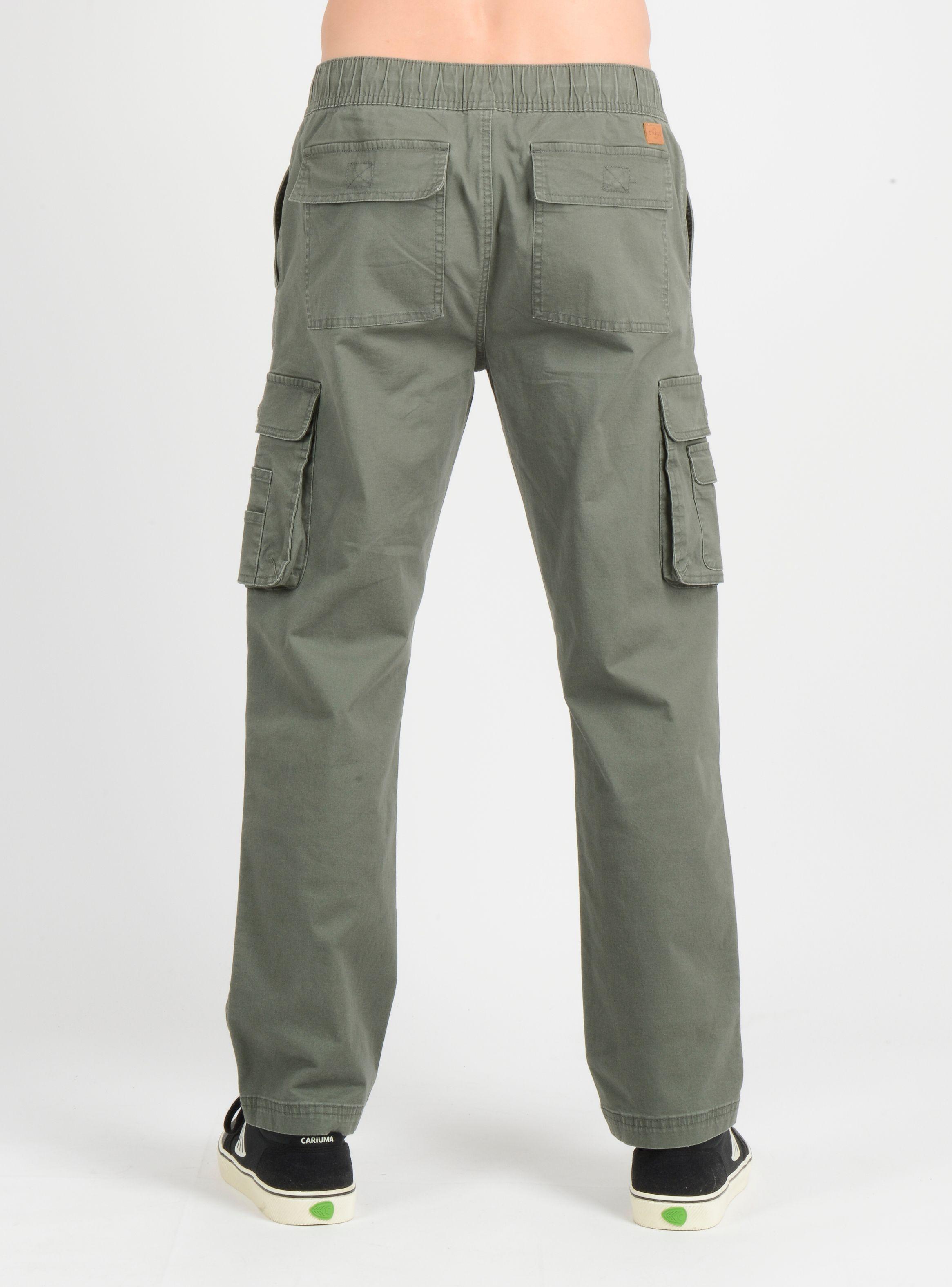 PANTALON CARGO BREXTON   VERDE-1