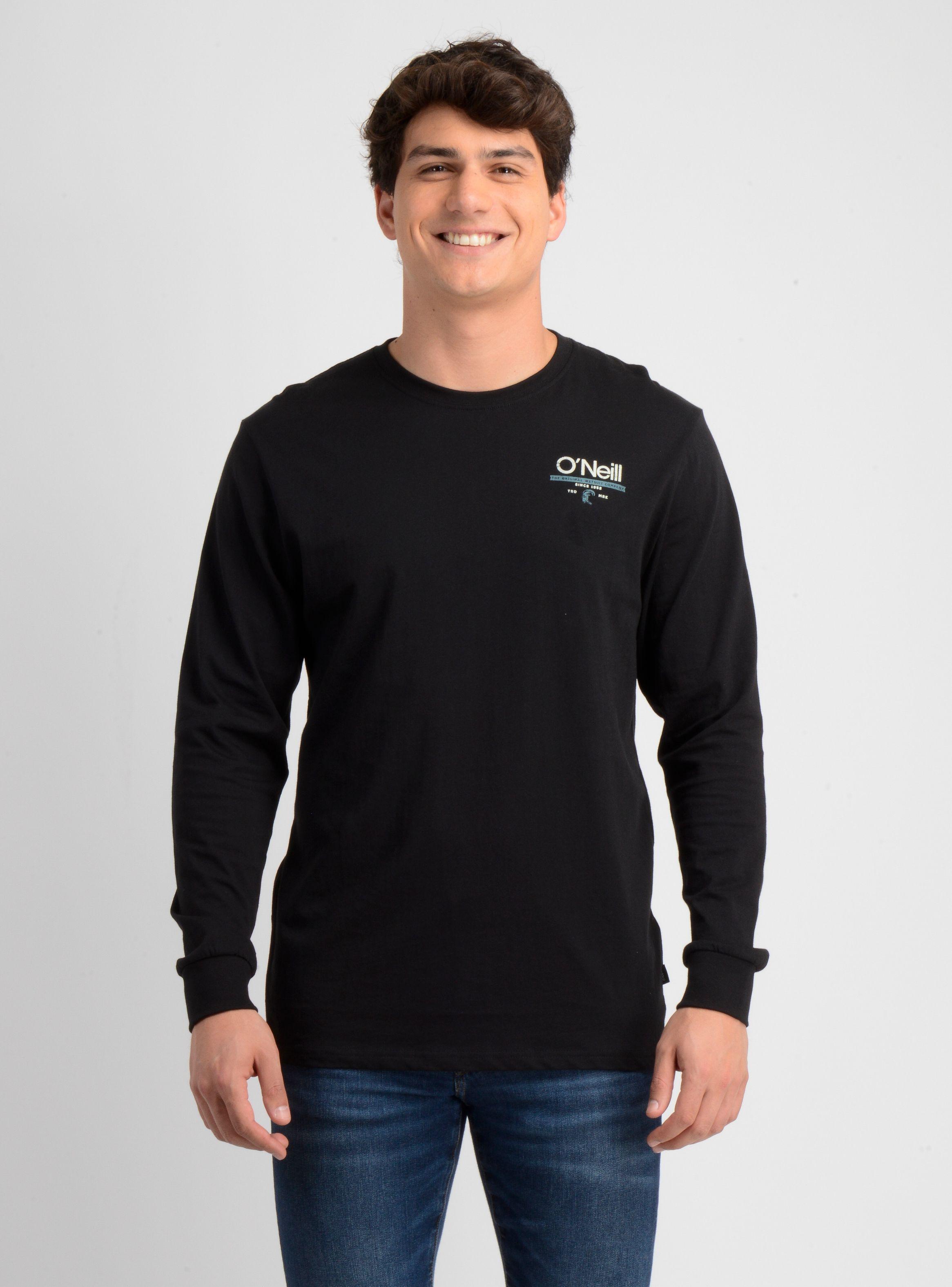 POLERA MANGA LARGA OG WORDMARK NEGRO-0