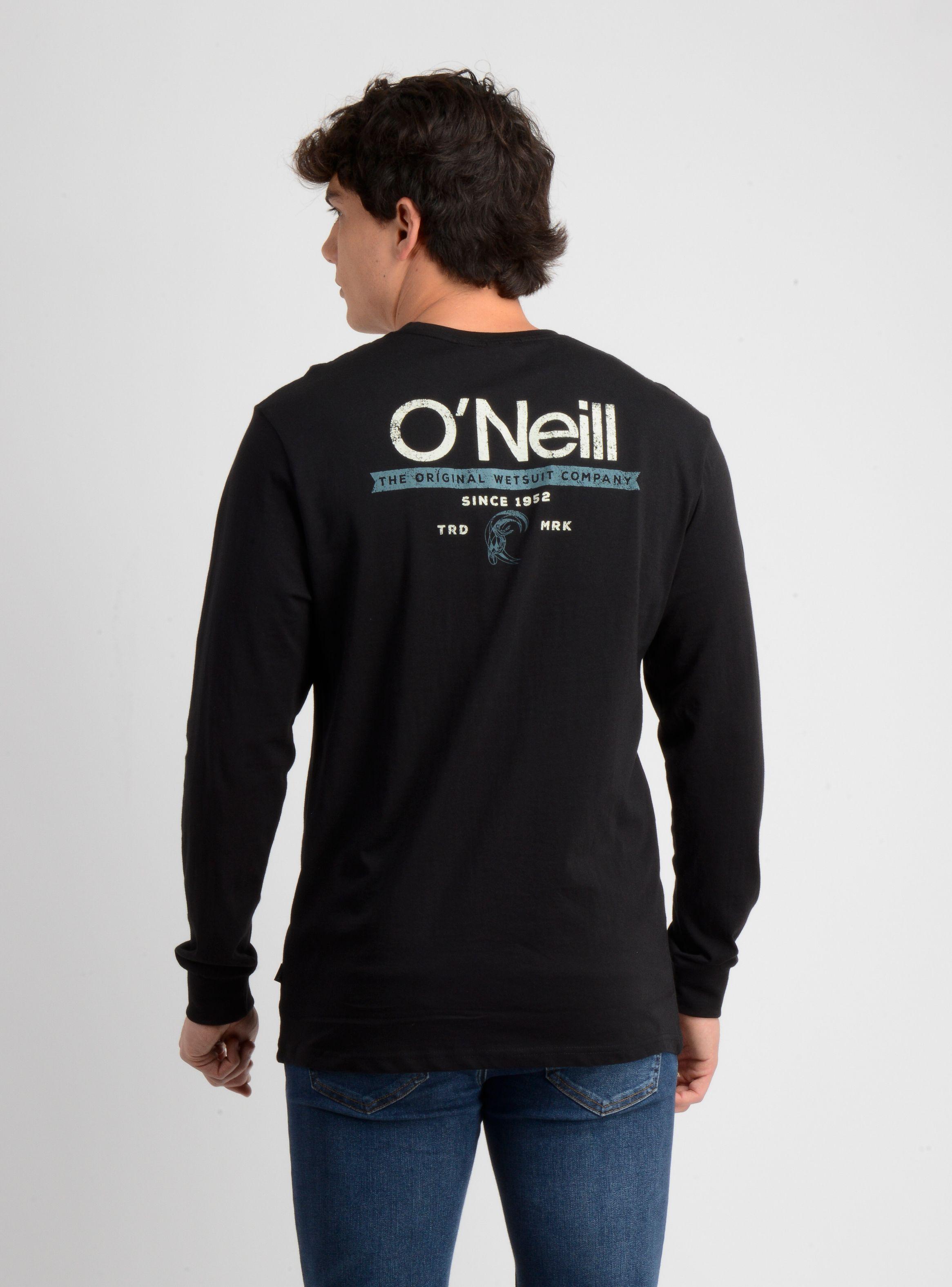 POLERA MANGA LARGA OG WORDMARK NEGRO-1