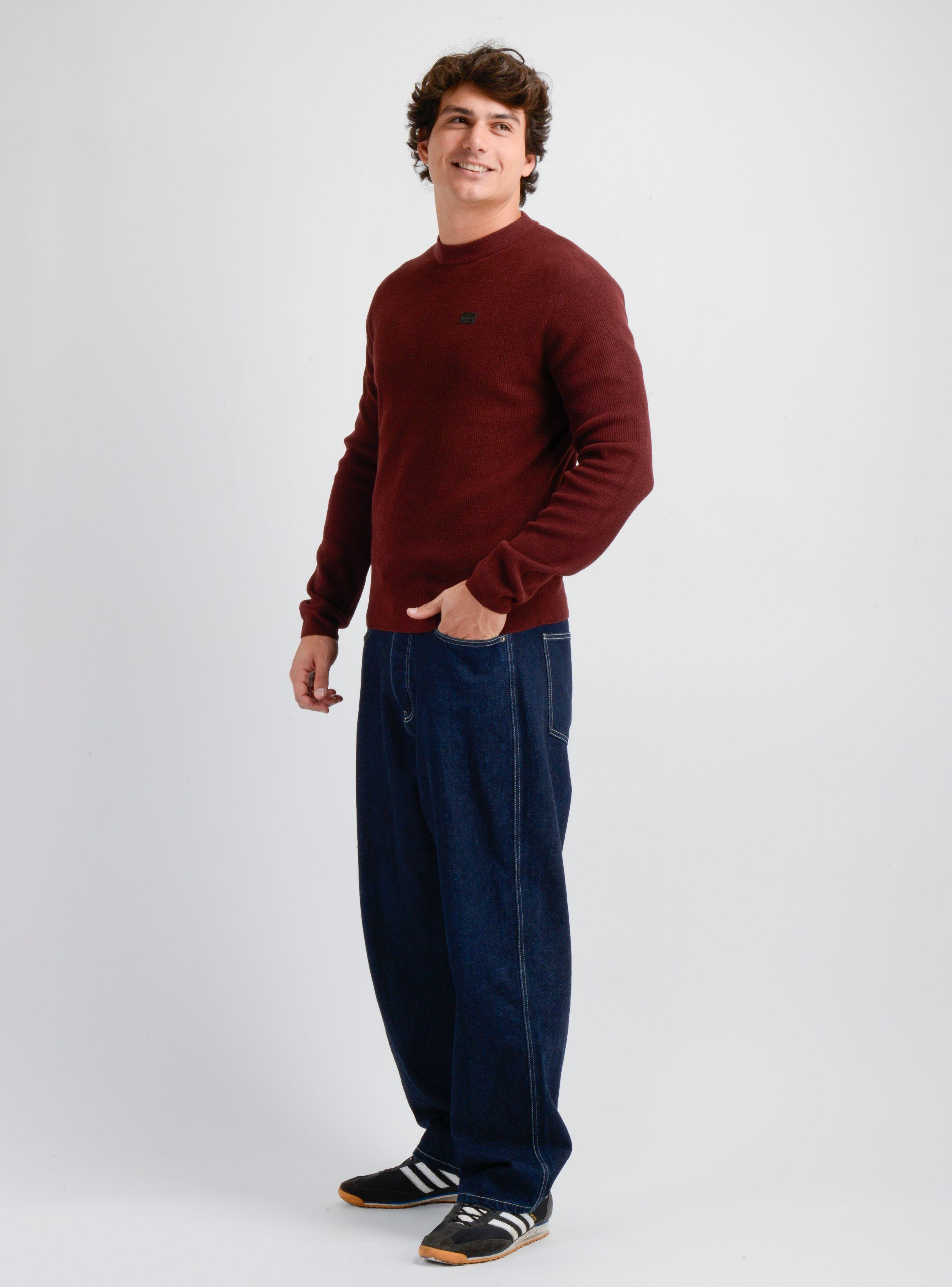 SWEATER CHAPMAN ROJO OSCURO-2