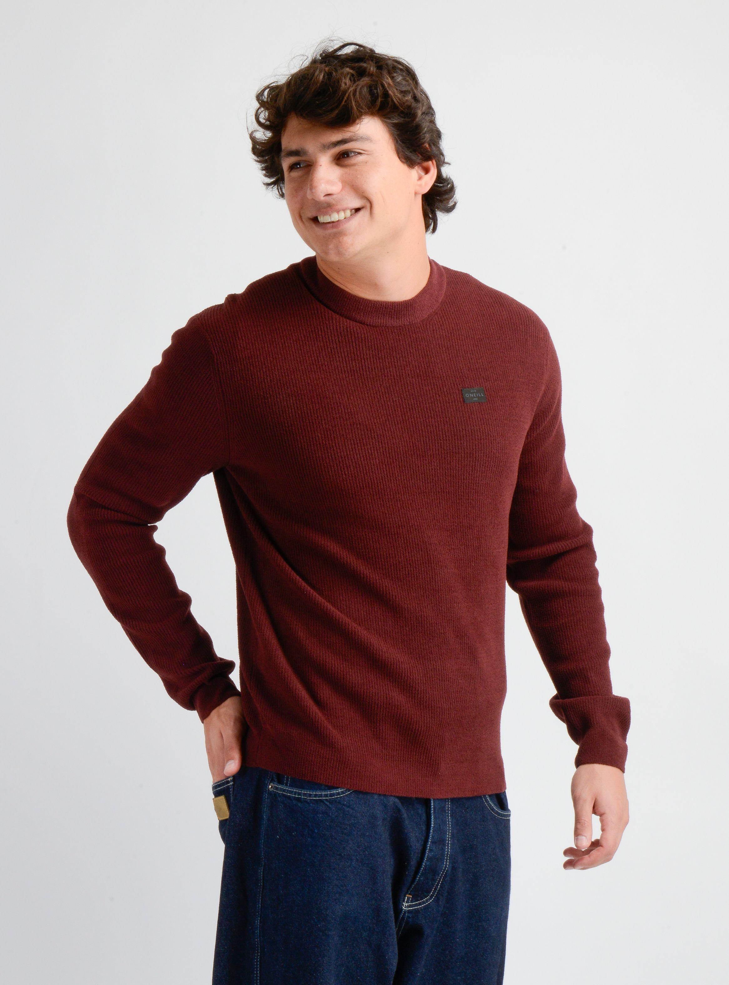 SWEATER CHAPMAN ROJO OSCURO-3