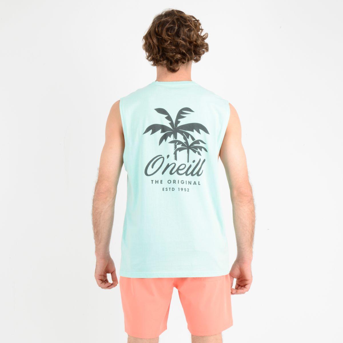 POLERA SIN MANGAS RESORT TANK  AZUL-3