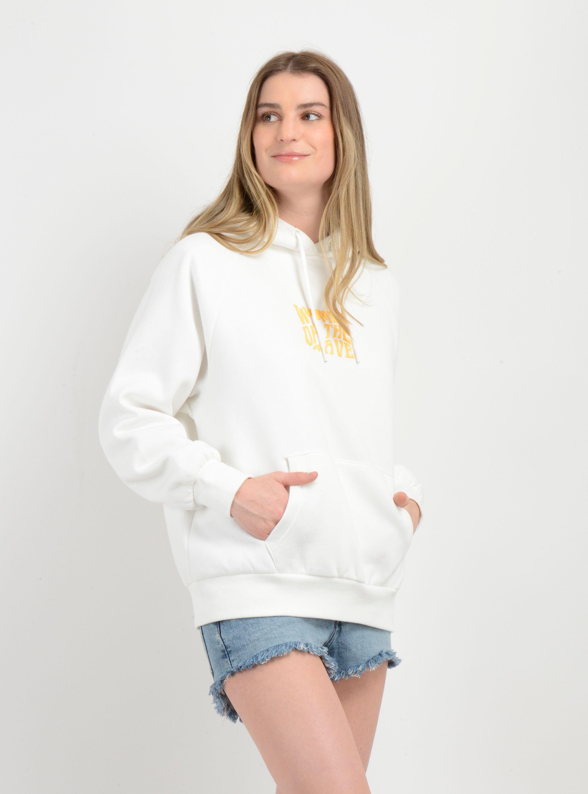 POLERON WOTW HOODIE BEIGE CLARO-3