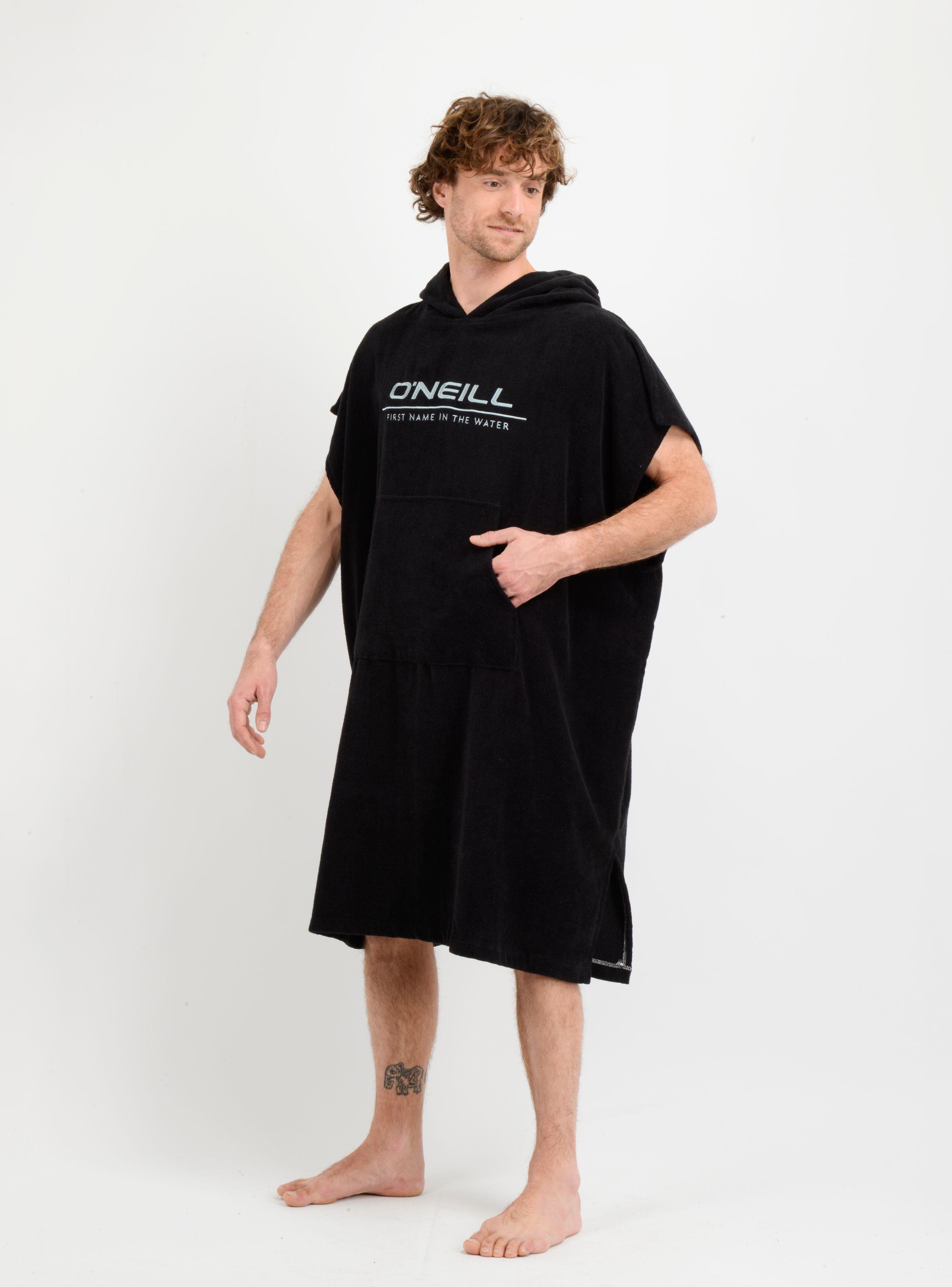 PONCHO TOALLA CALI NEGRO-2