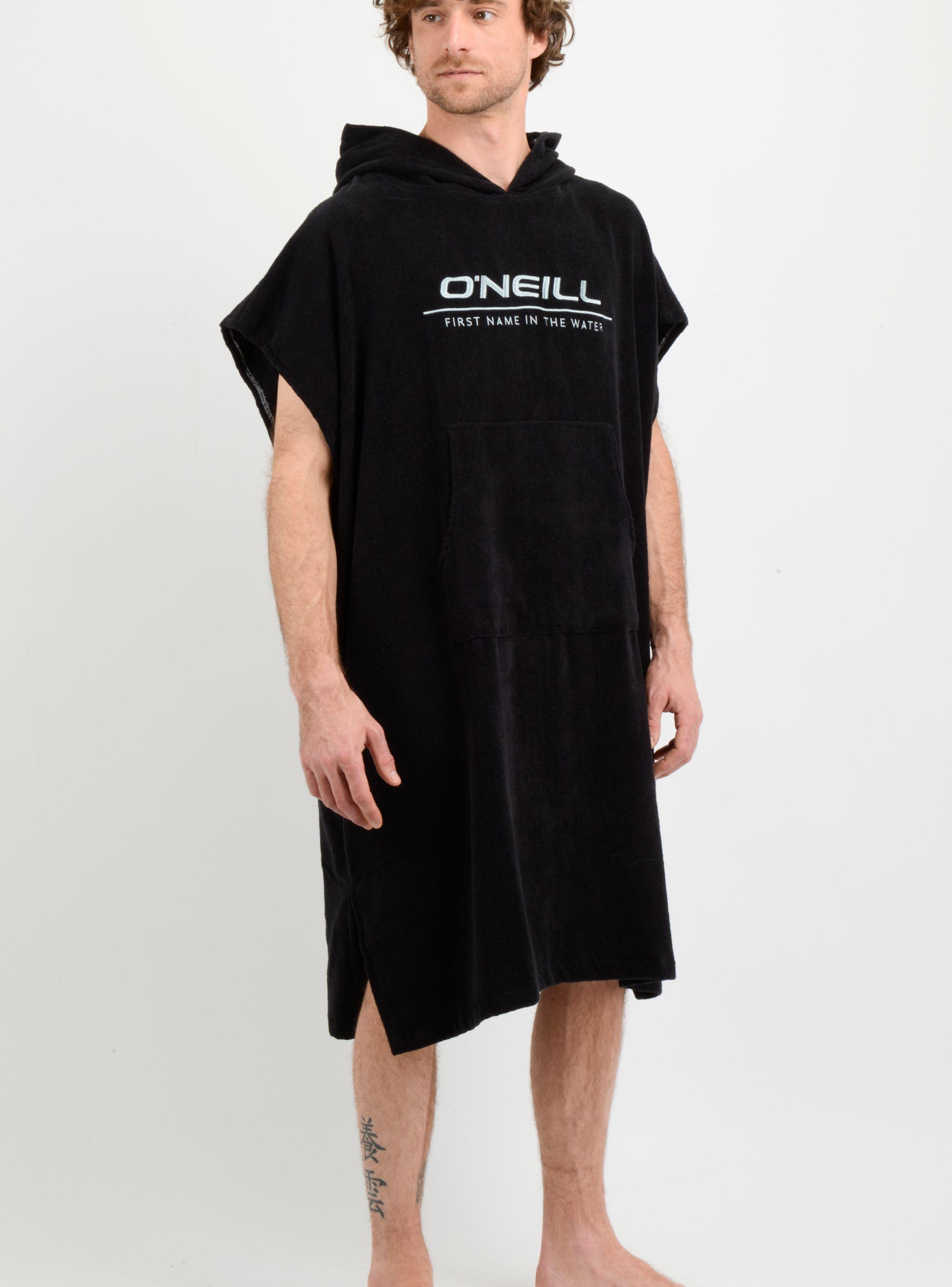 PONCHO TOALLA CALI NEGRO-3