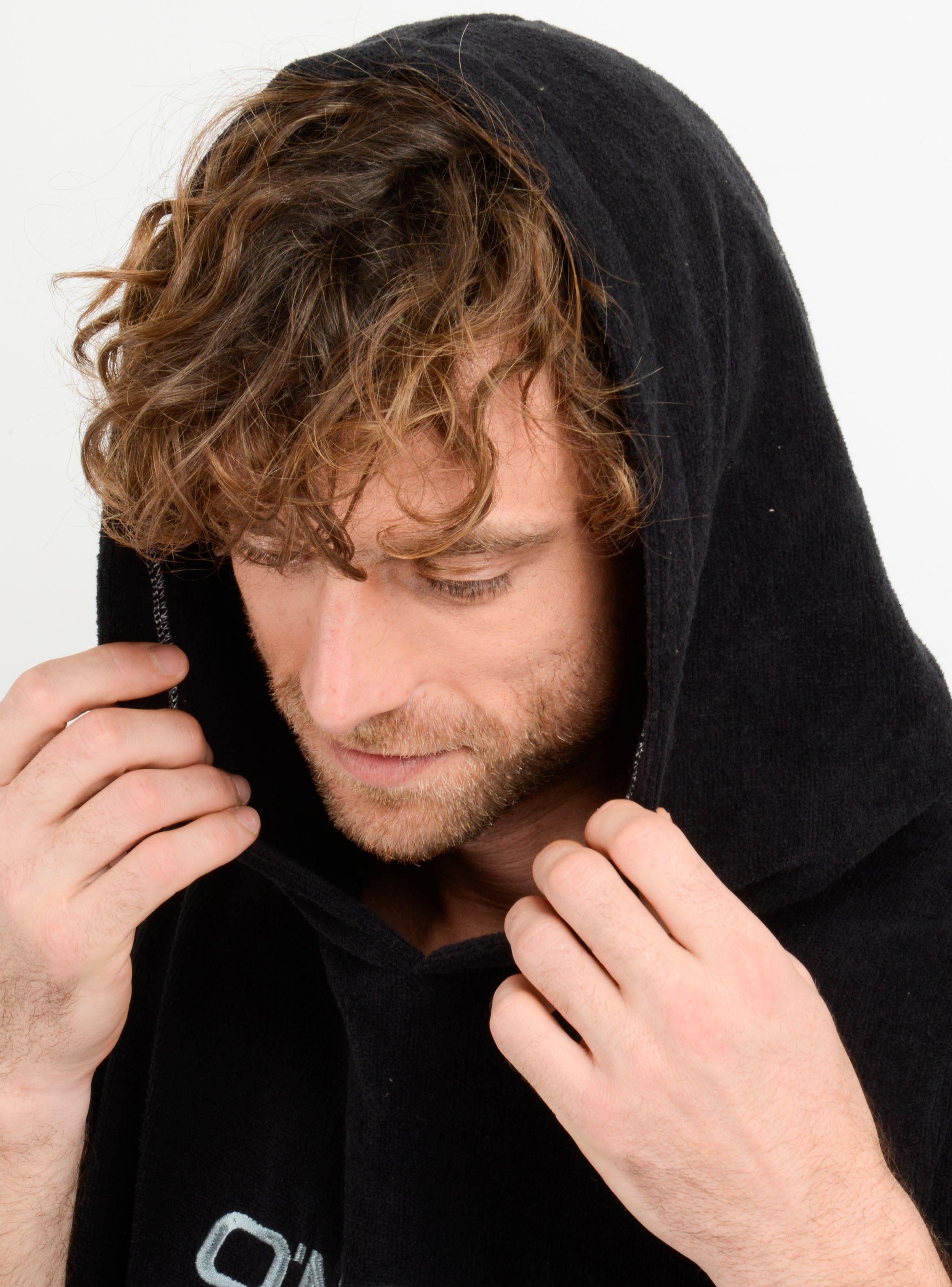PONCHO TOALLA CALI NEGRO-5