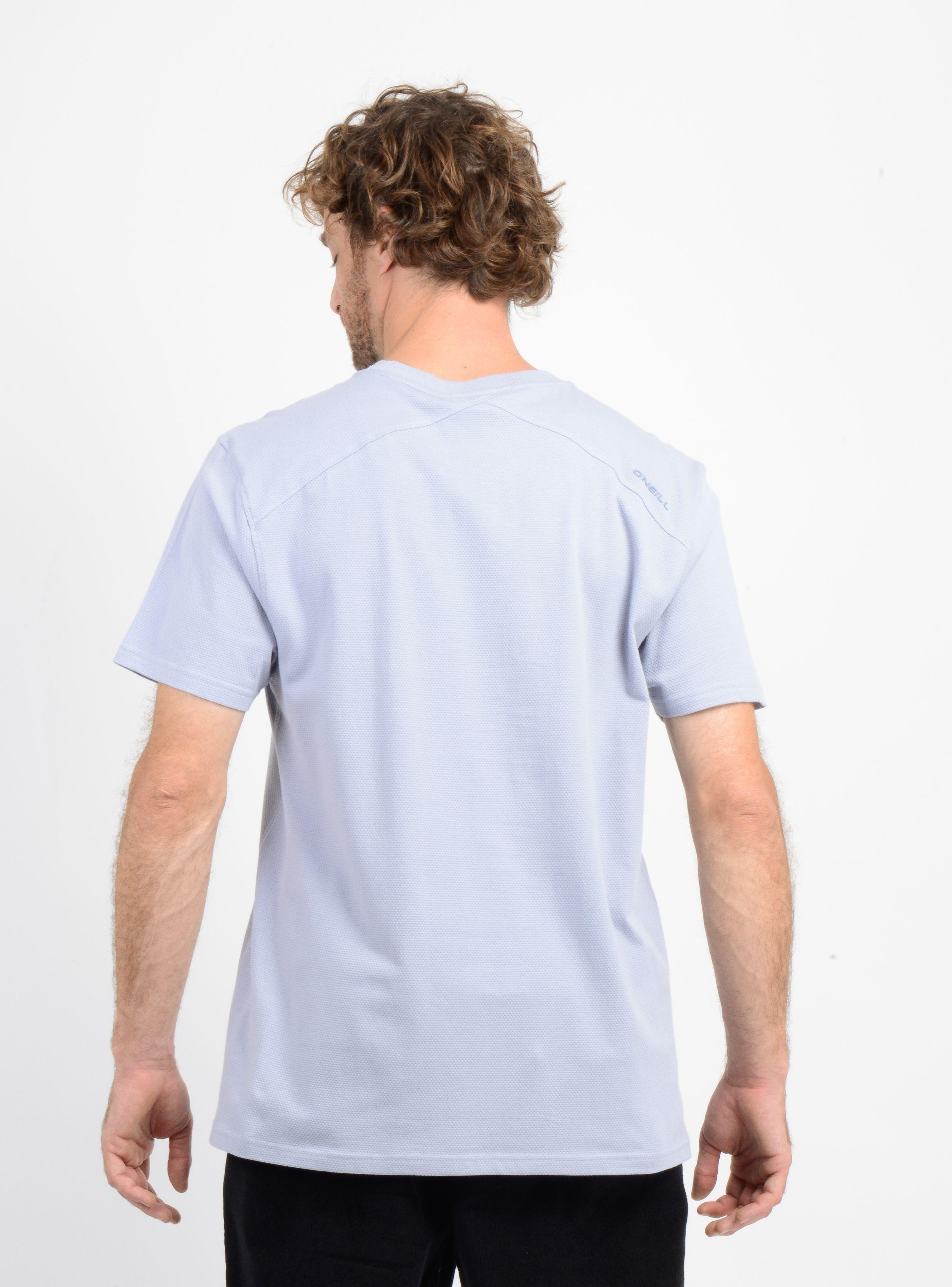 POLERA MANGA CORTA DAYBREAK  AZUL CLARO-1