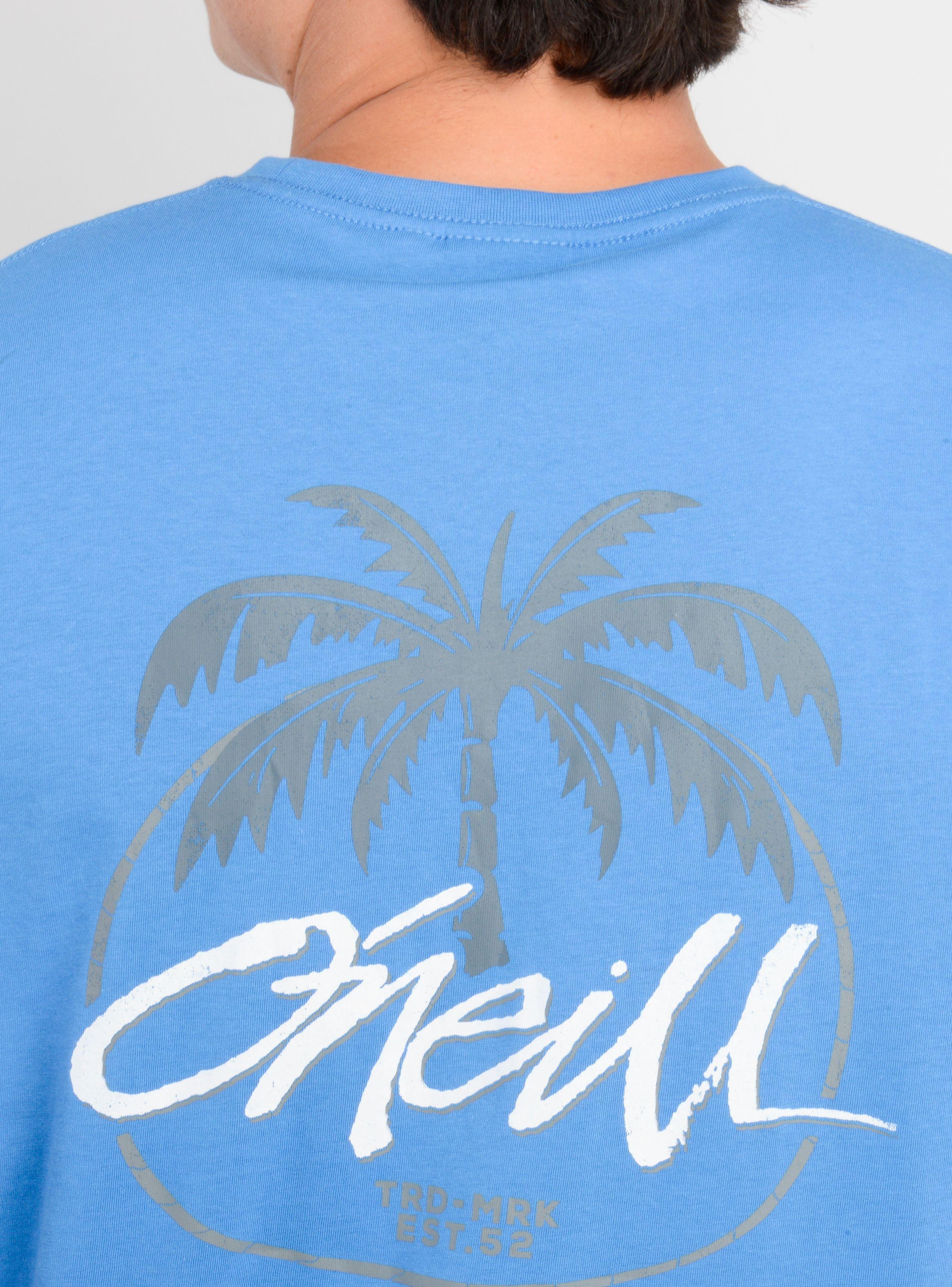 POLERA MANGA CORTA HOME GROWN AZUL-5