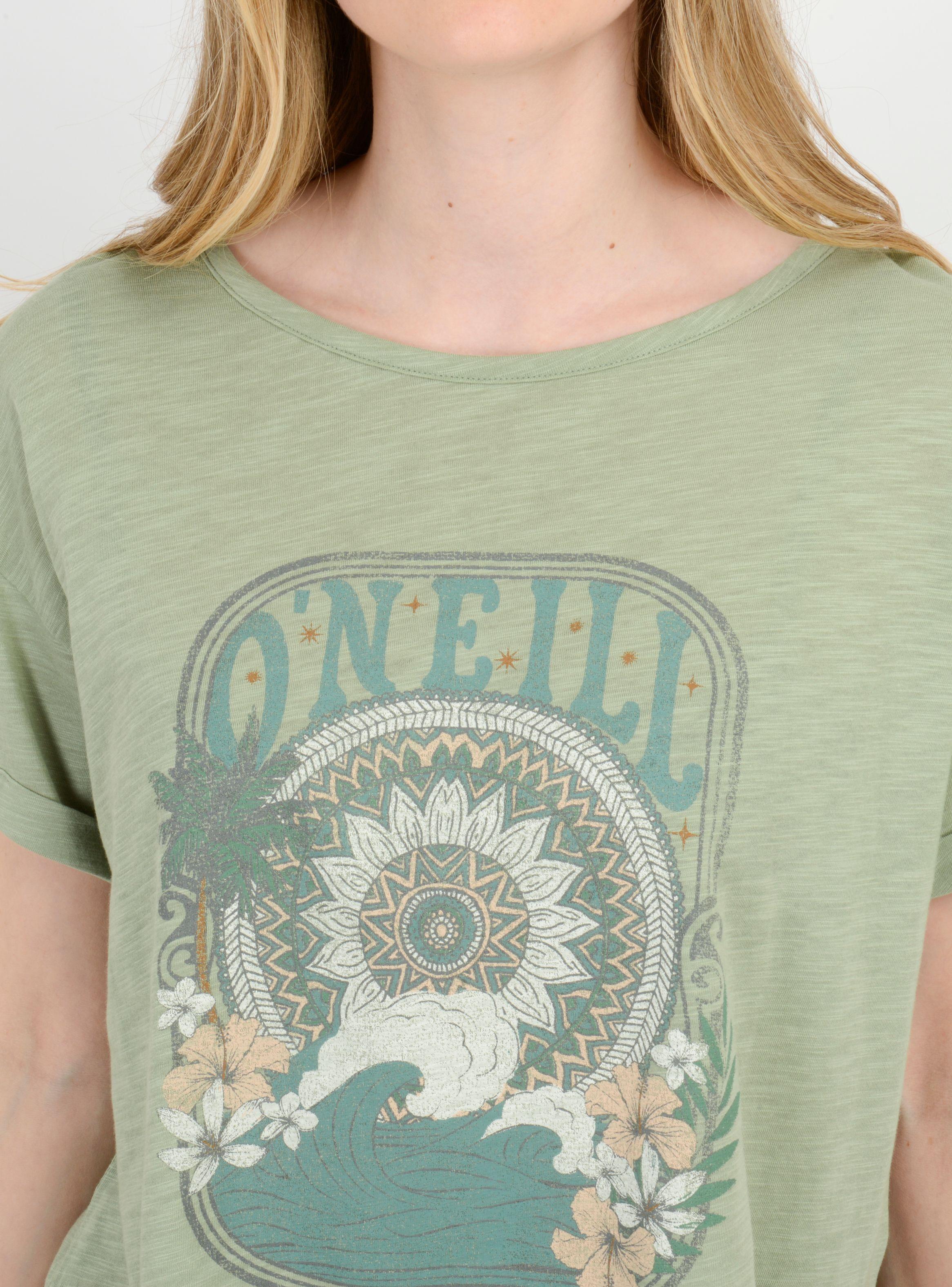 POLERA MANGA CORTA MOMENT CROP  VERDE-4