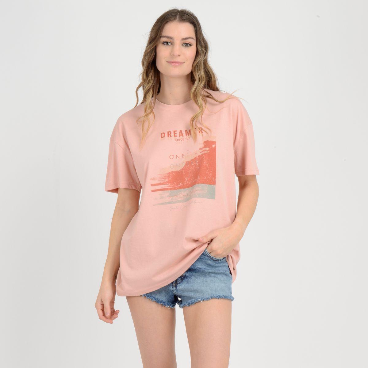 POLERA MANGA CORTA DREAMER  ROSADO OSCURO-0