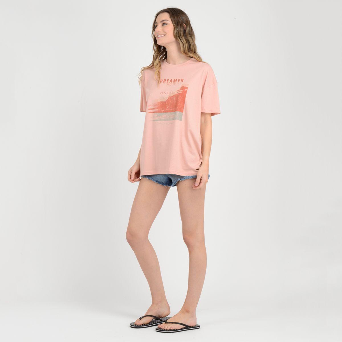 POLERA MANGA CORTA DREAMER  ROSADO OSCURO-3