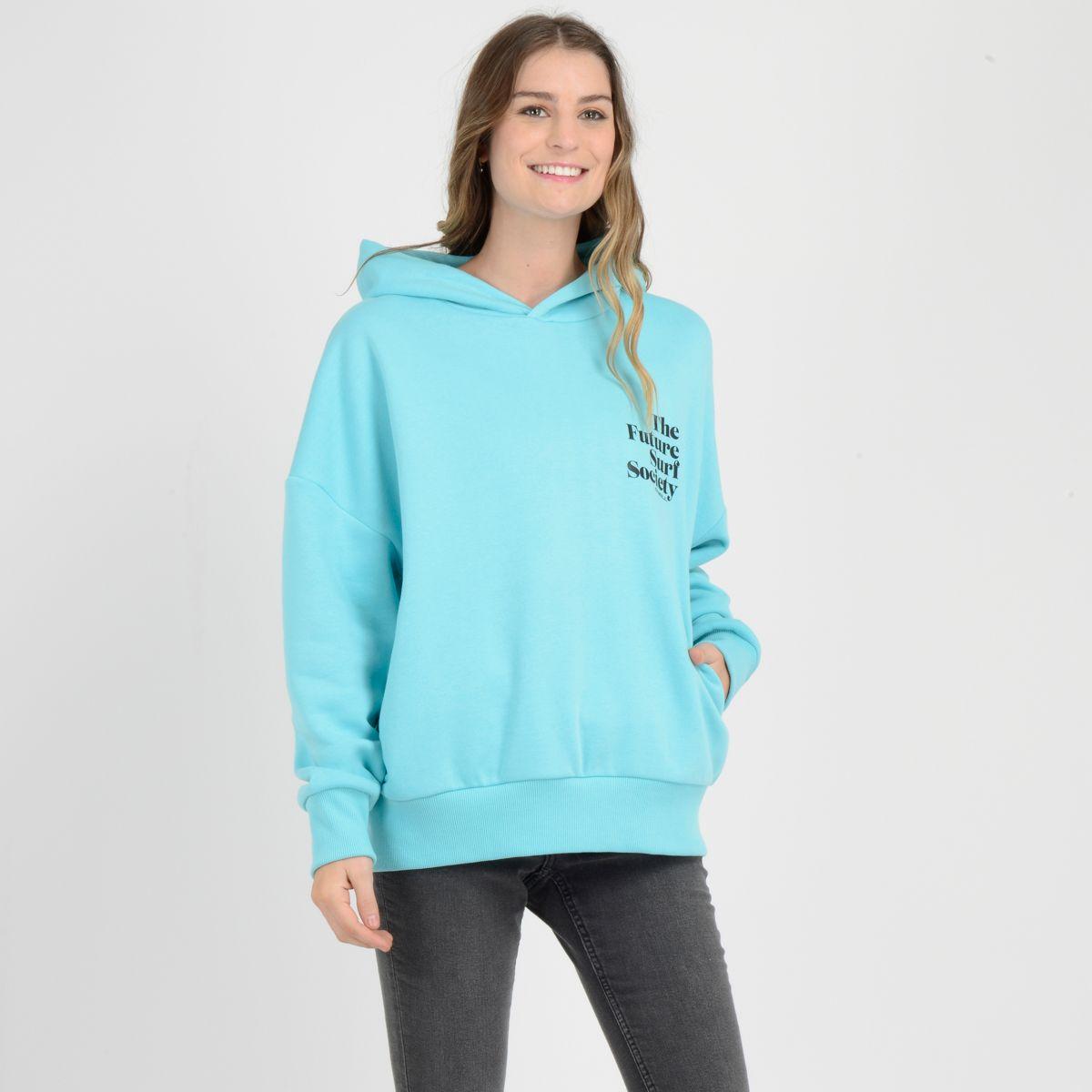 POLERON HODDIE RADIANCE  AZUL TURQUESA-1