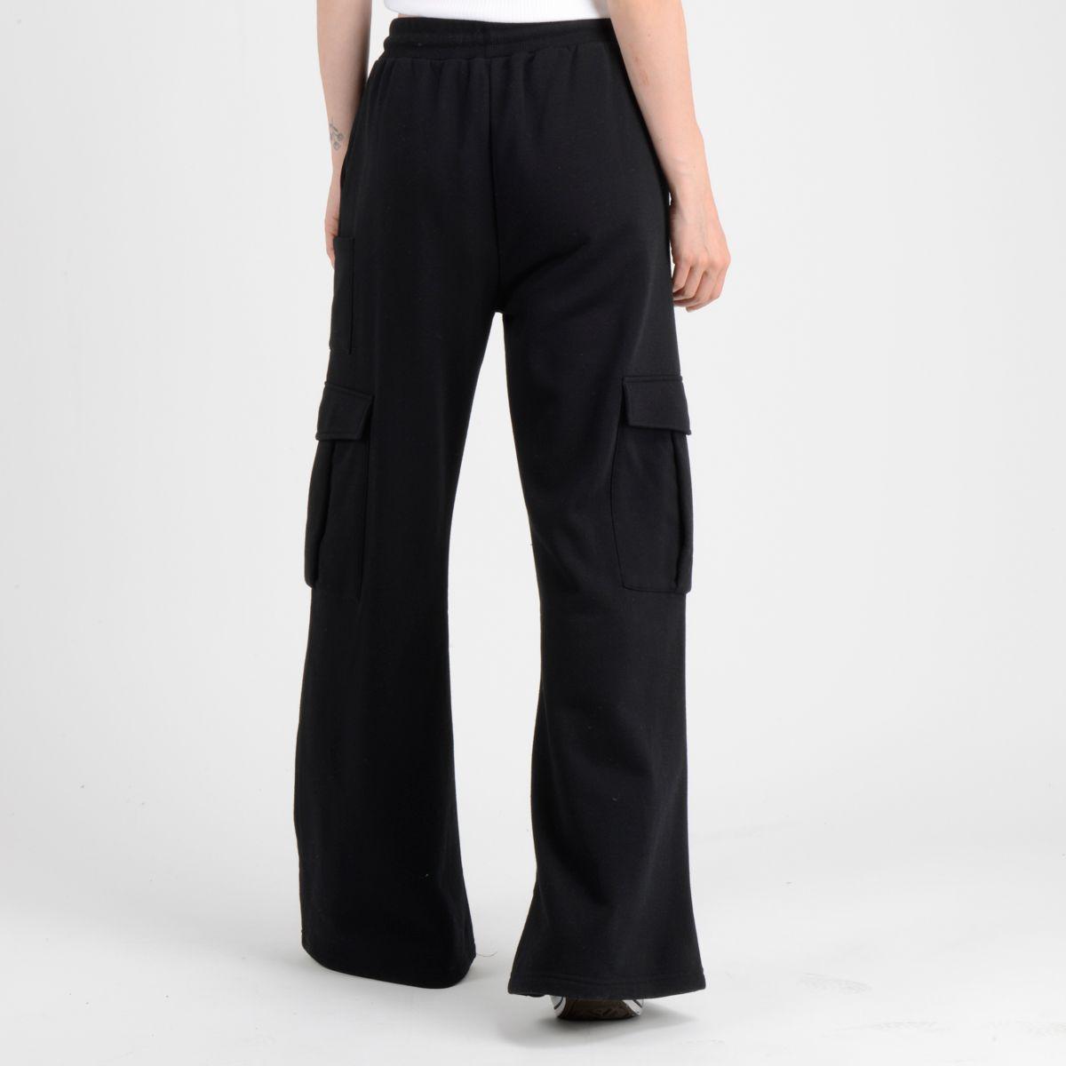 PANTALON ZIGGY CARGO NEGRO-1