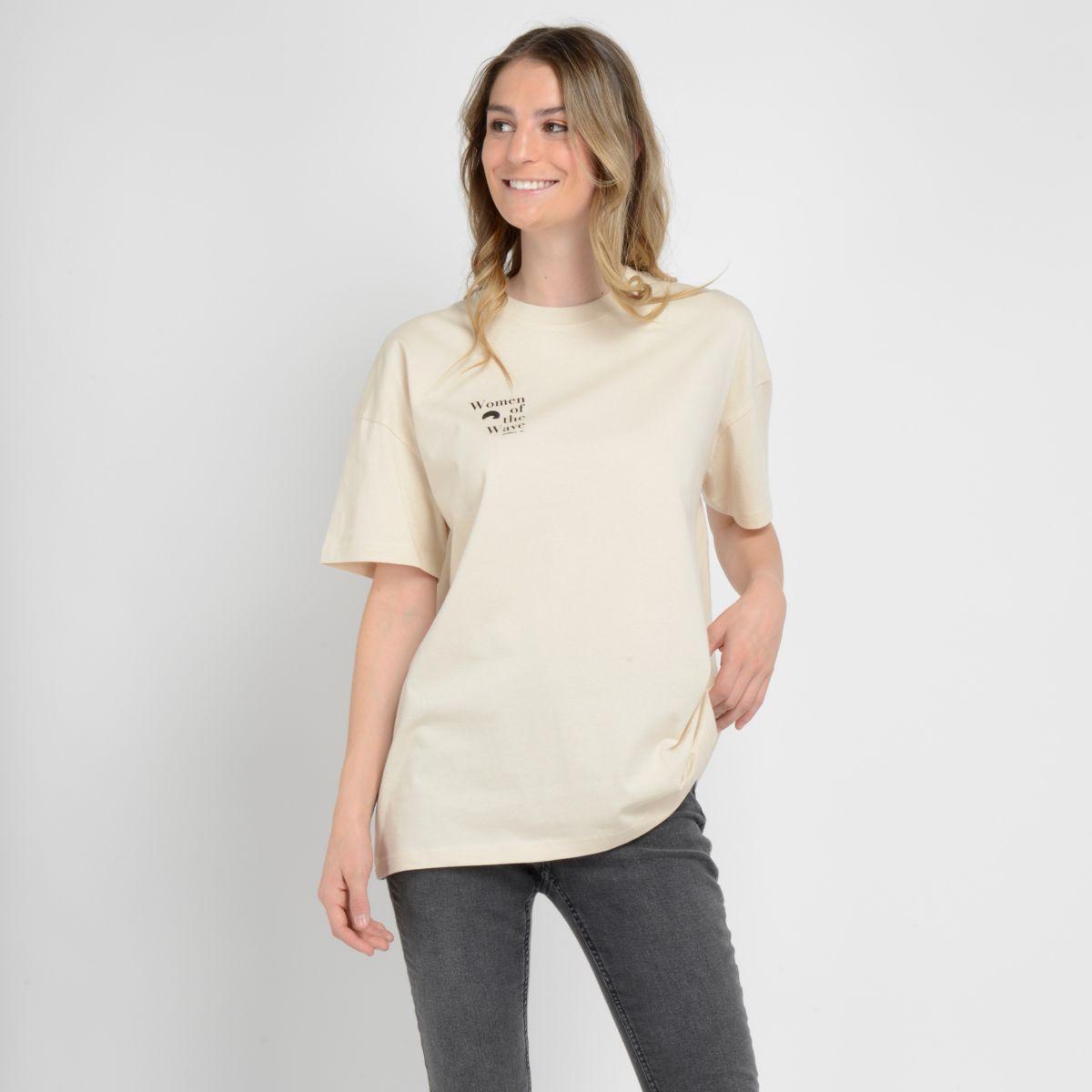 POLERA MANGA CORTA OVEN BEIGE-1