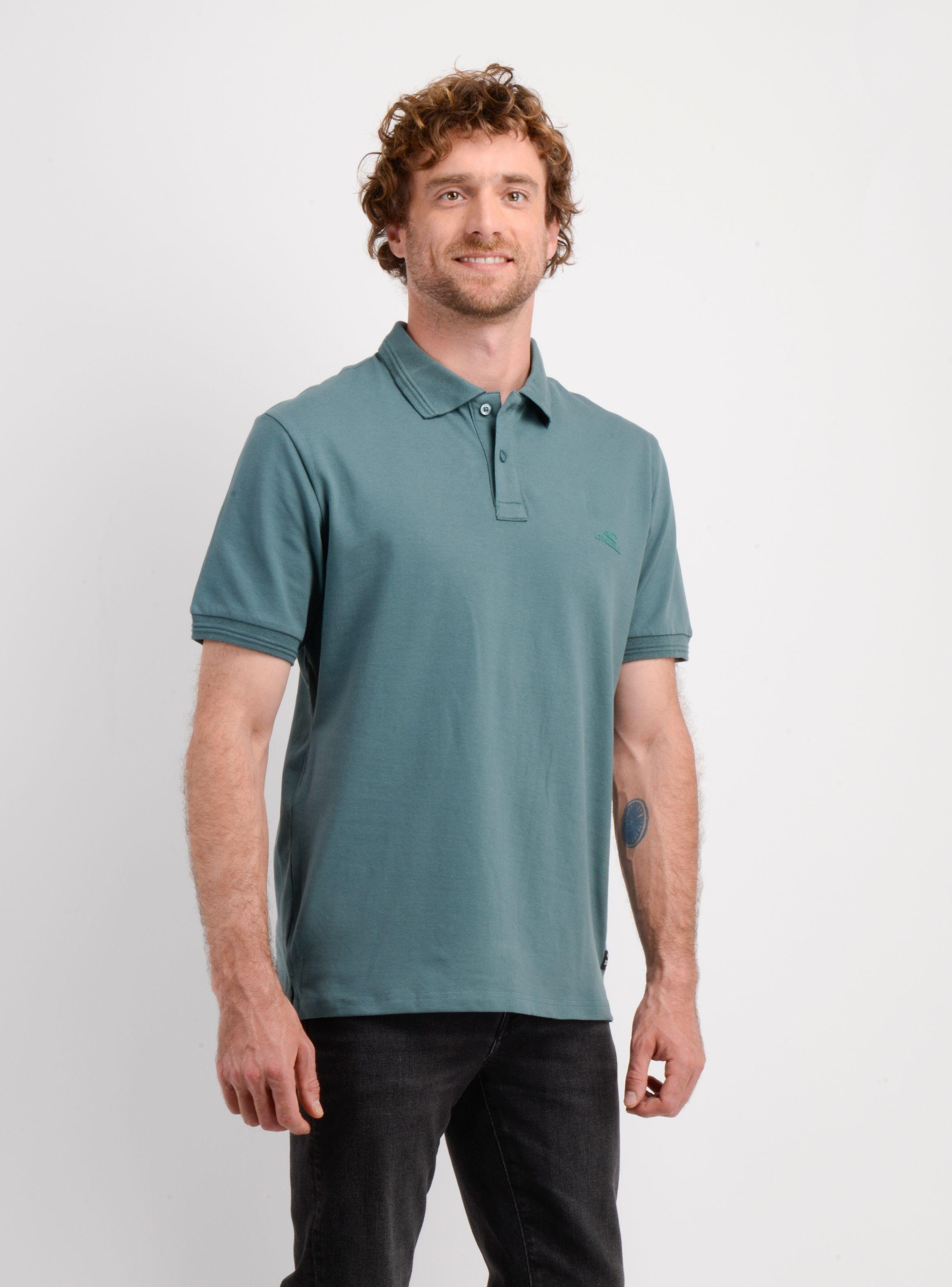 POLERA MANGA CORTA DIVER II VERDE OSCURO-3