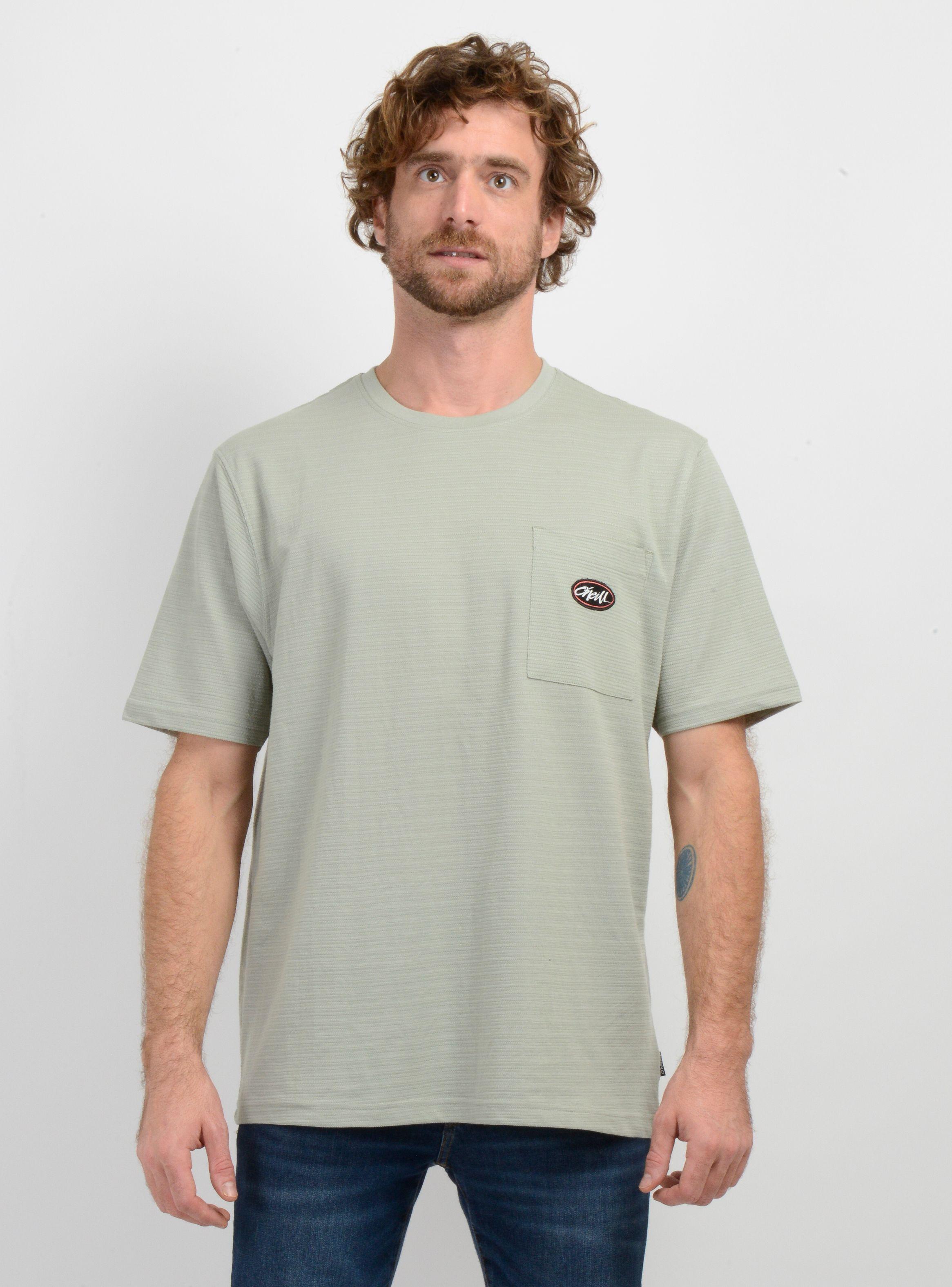 POLERA MANGA CORTA SCRAWL VERDE CLARO-0
