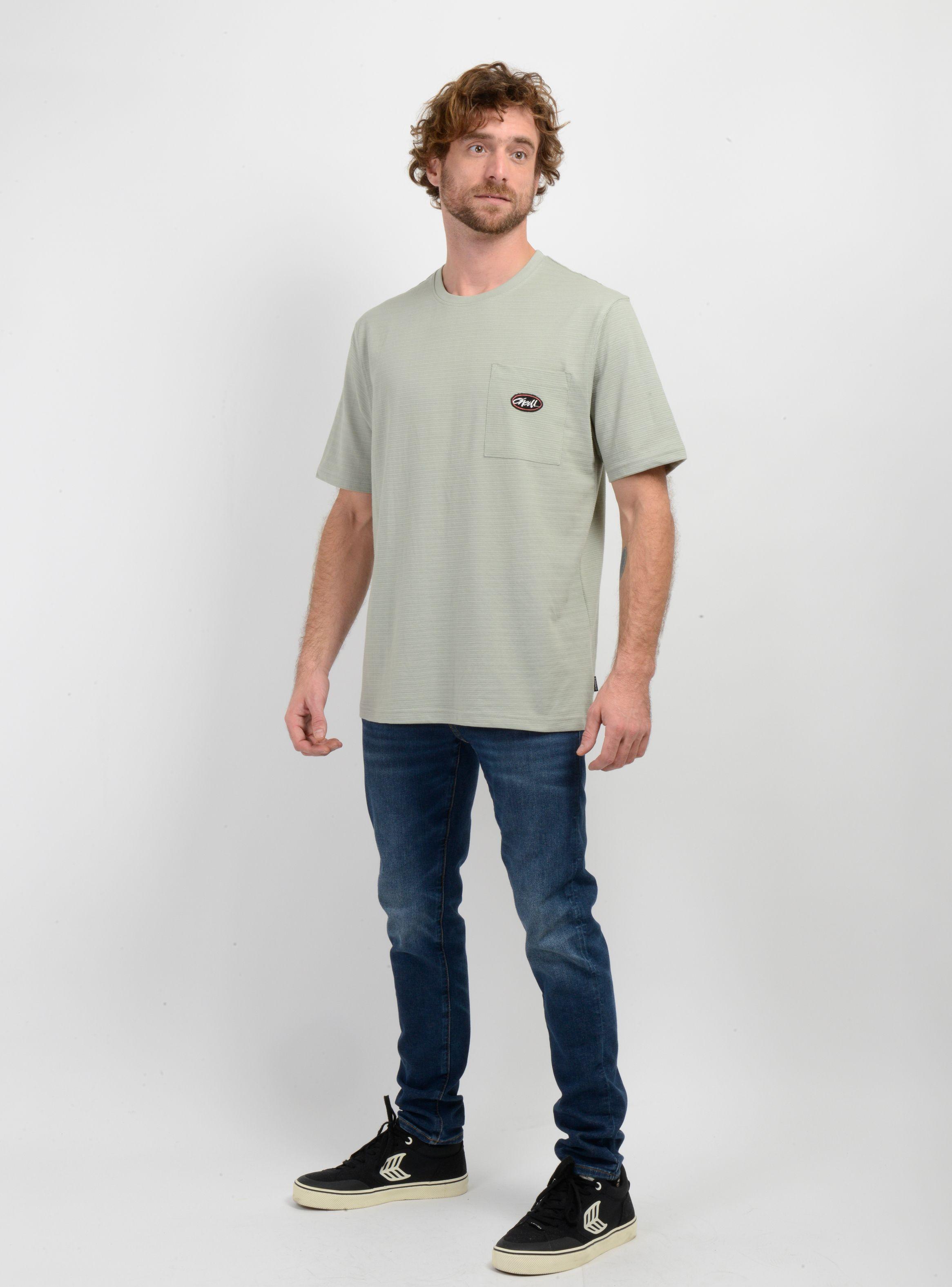 POLERA MANGA CORTA SCRAWL VERDE CLARO-2