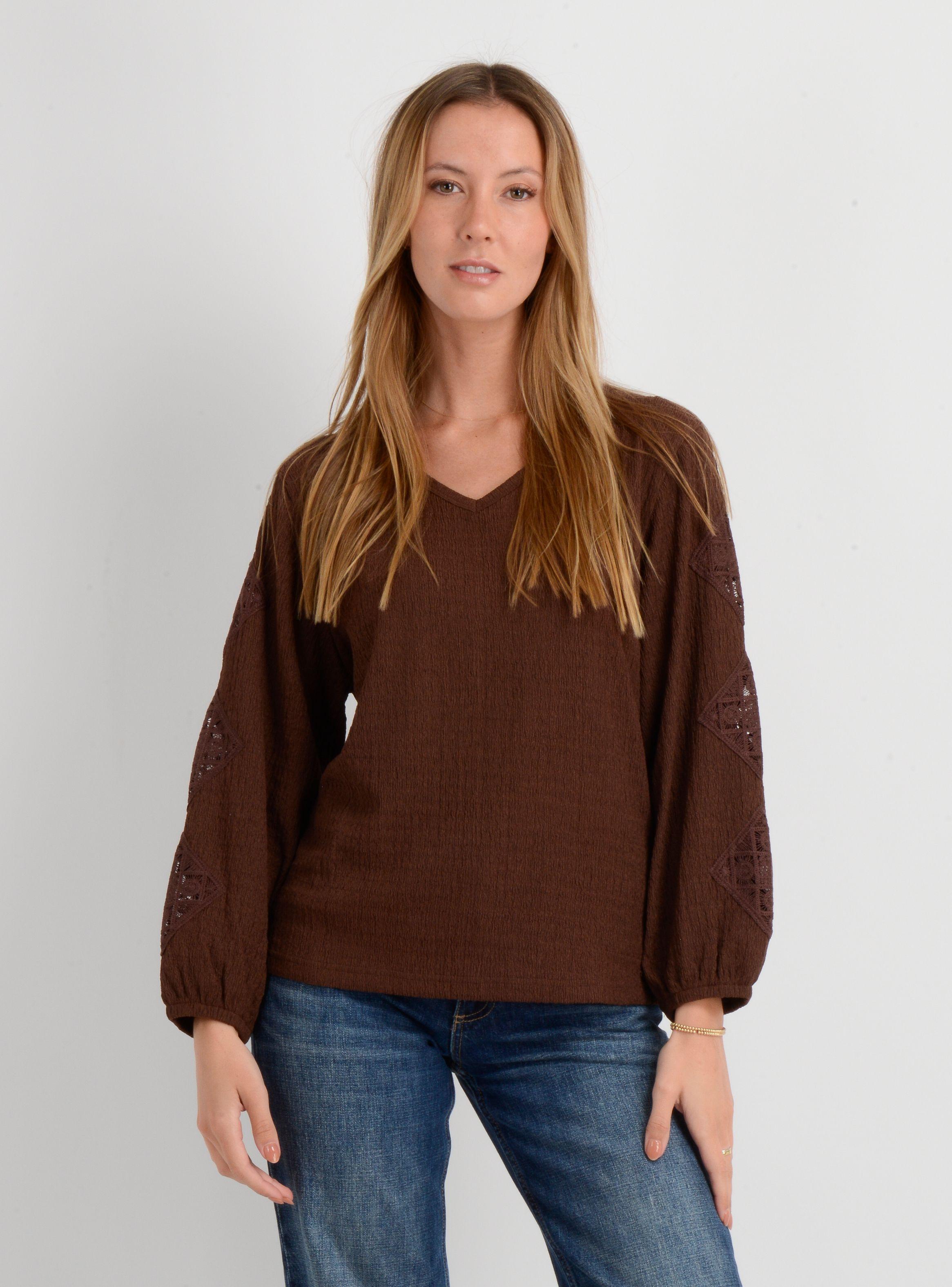 POLERA MANGA LARGA BRAYTON CAFE-0